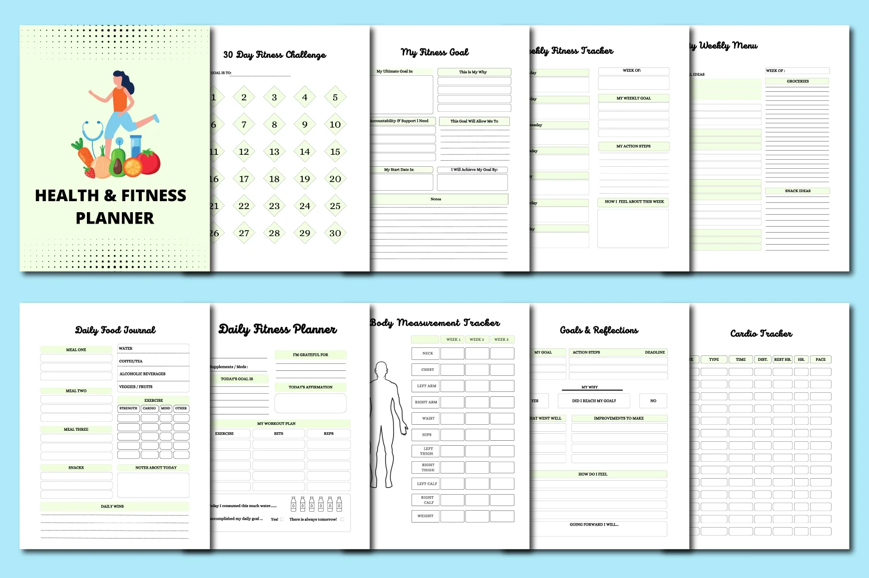 Health and Fitness Planner - Image 2