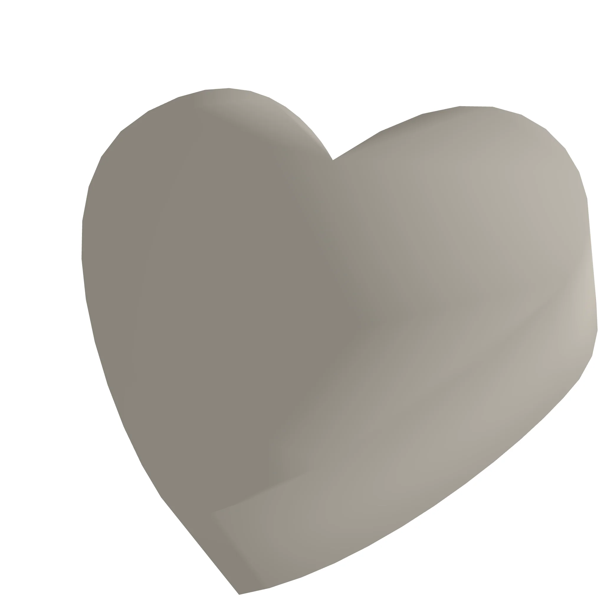 Heart 3D Print STL File - Image 2