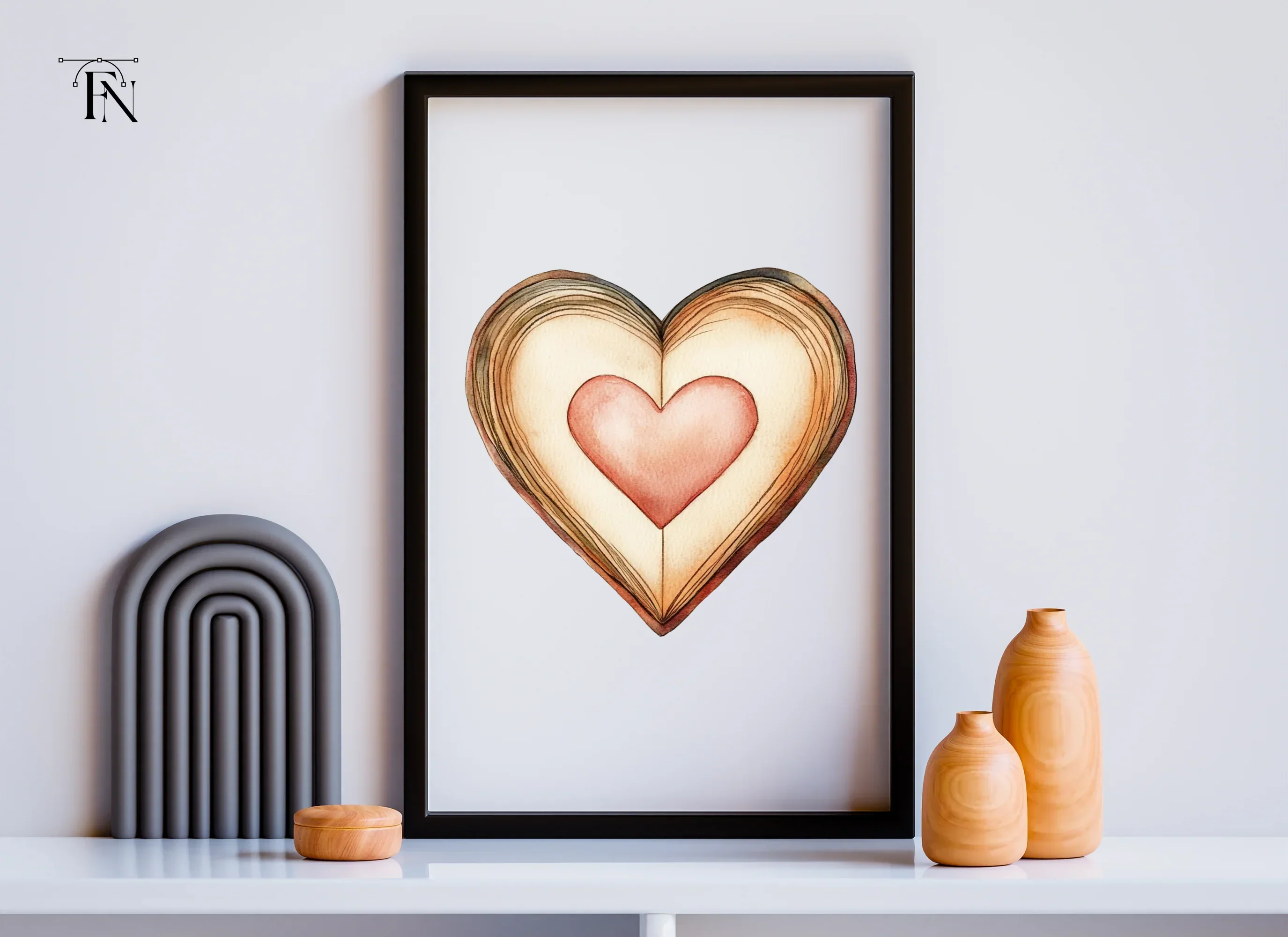 Heart Book Clipart Bundle - Image 4