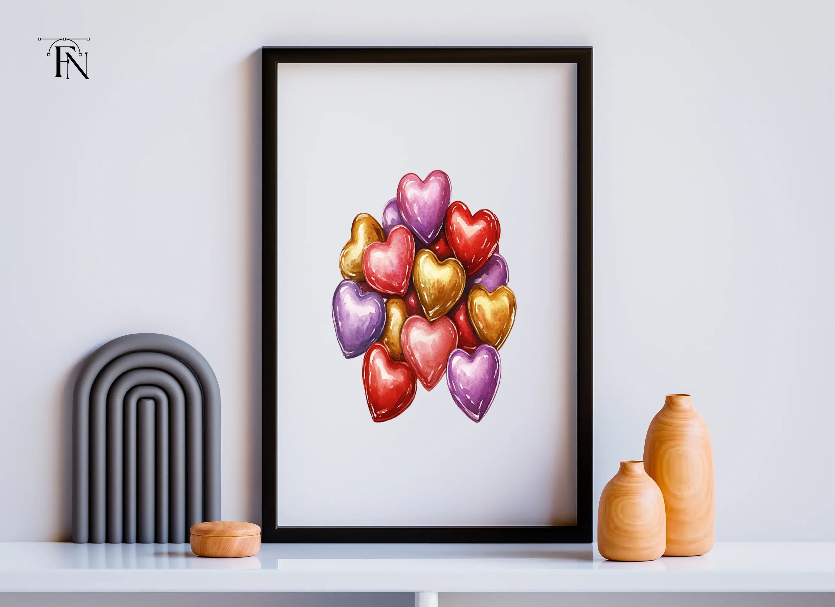 Heart Candy Clipart Bundle - Image 6