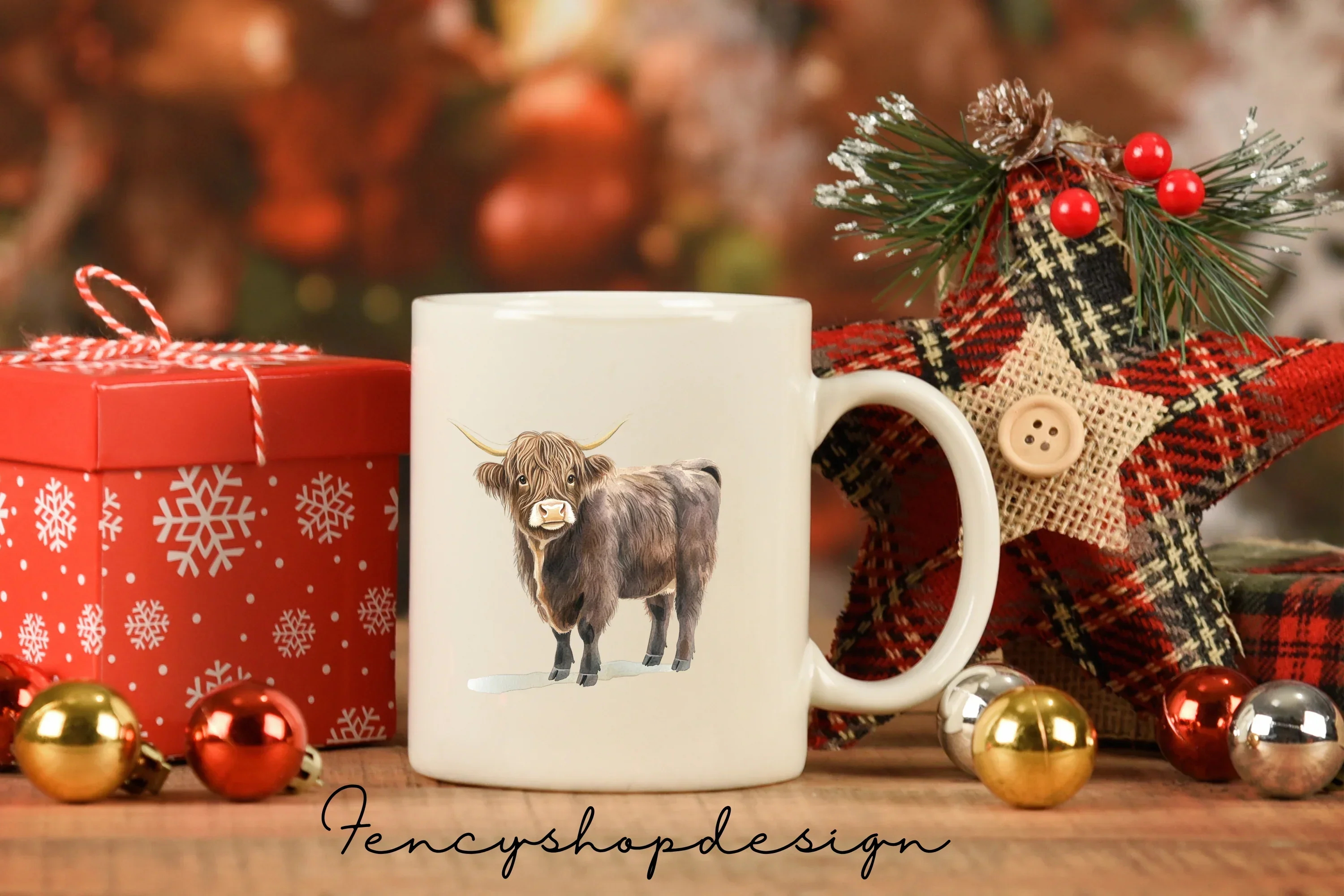 Highland Cow Clipart Bundle - Image 3