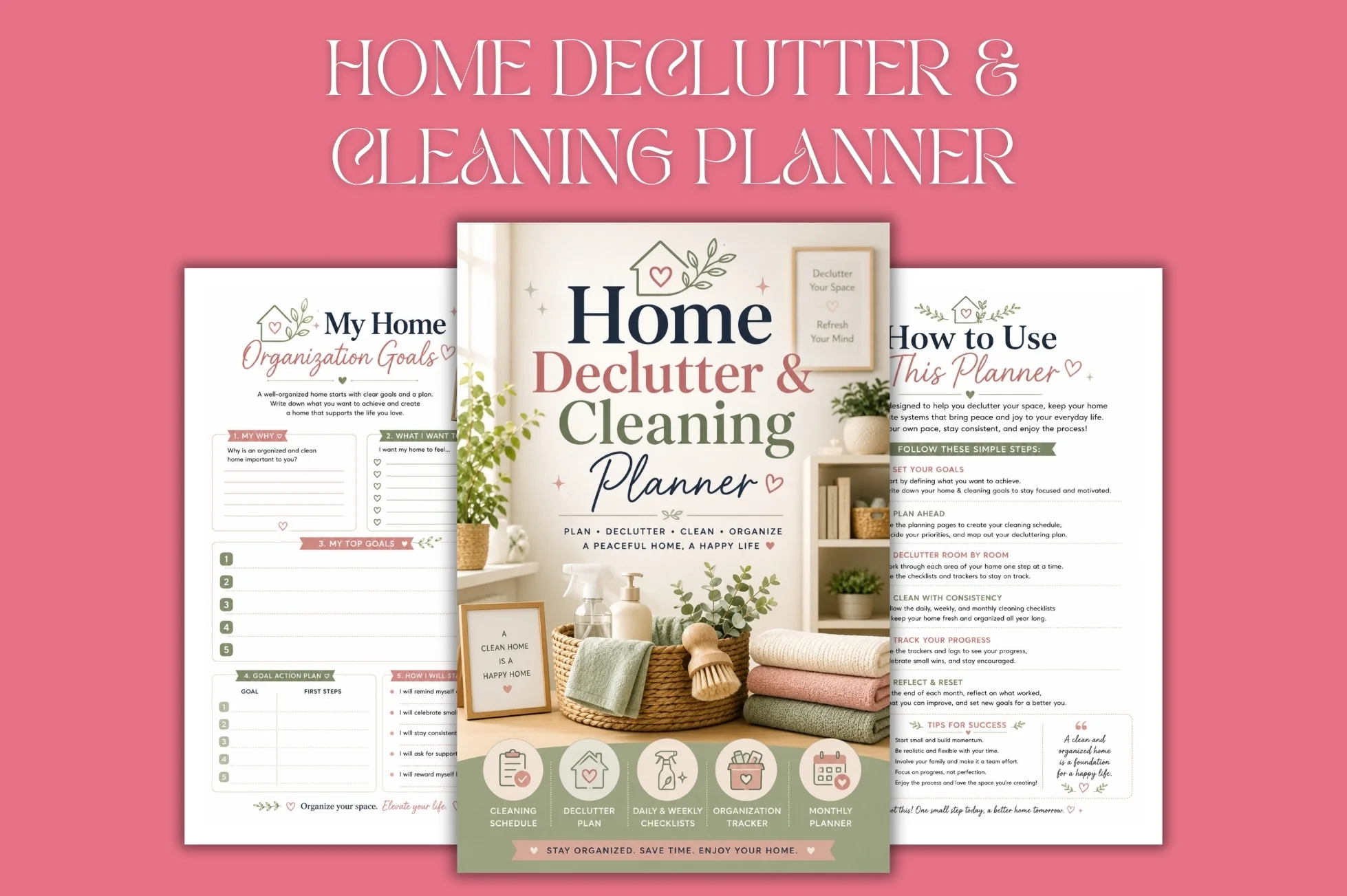 Home Declutter Cleaning Planner - Image 3
