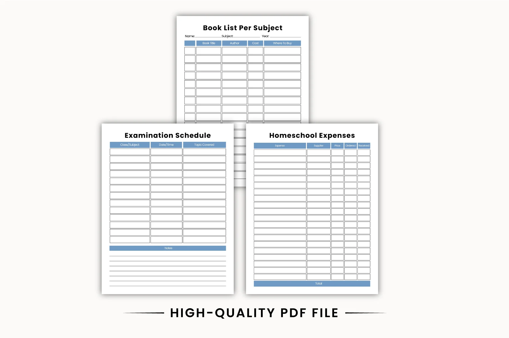 Homeschool Lesson Planner - Image 2