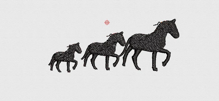 Horse Embroidery Design
