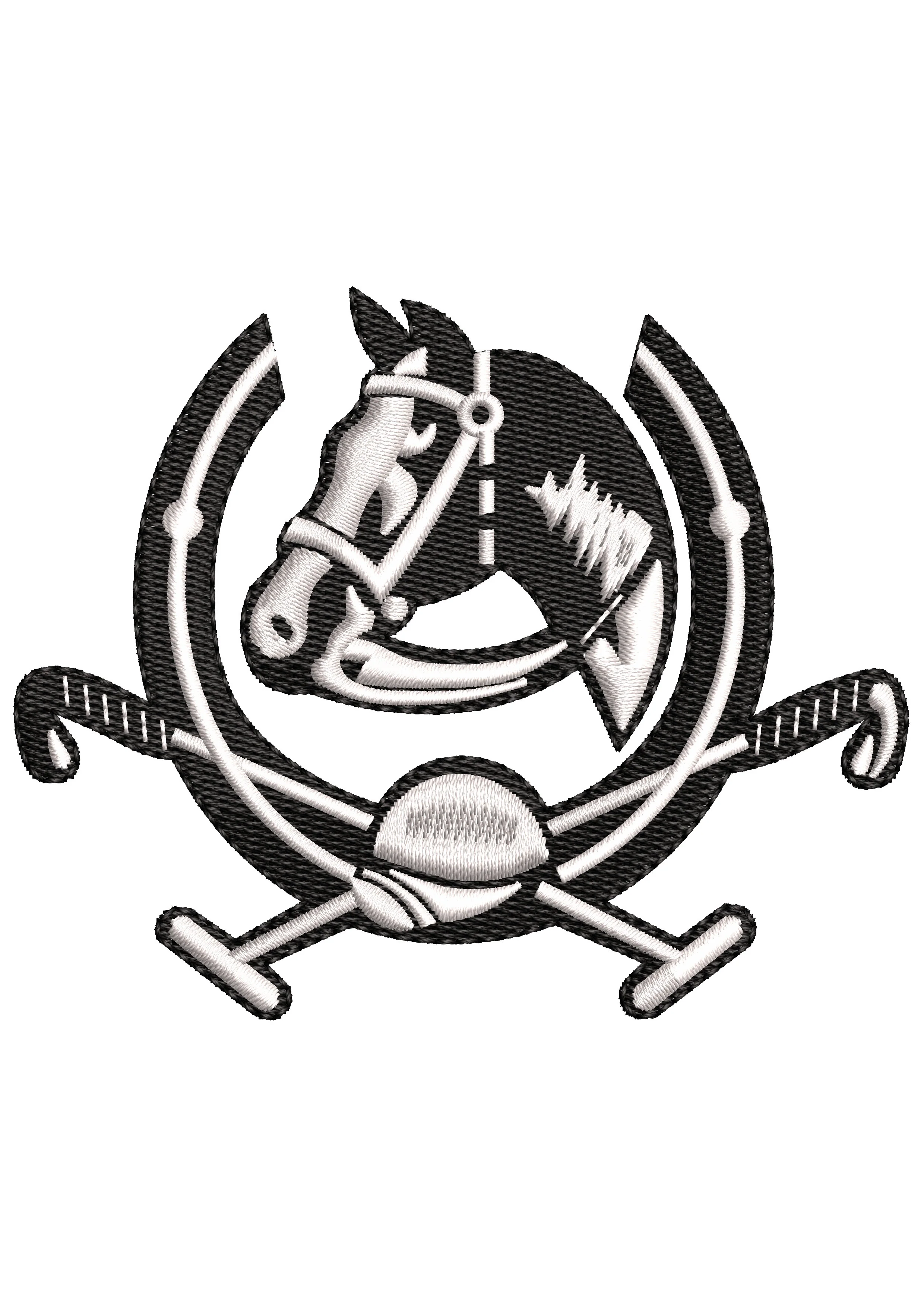Horse Gaming Embroidery Design