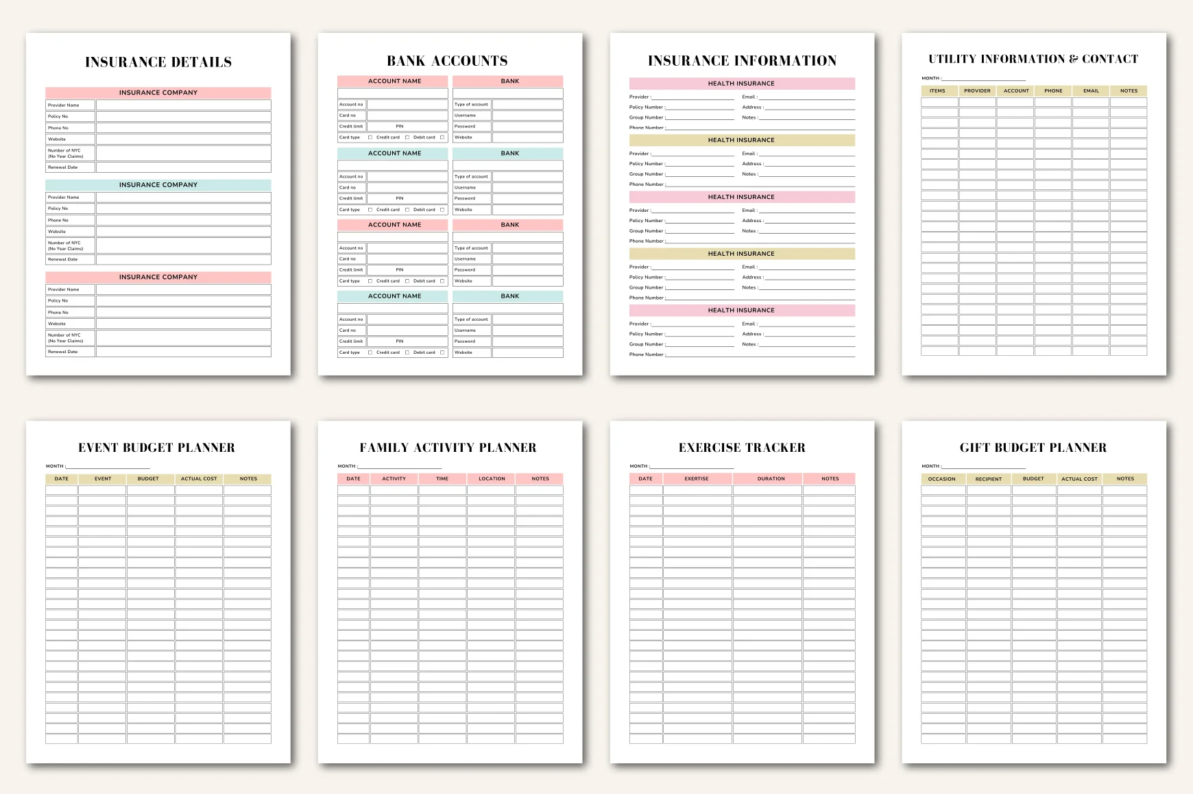 House Management Mega Binder - Image 3