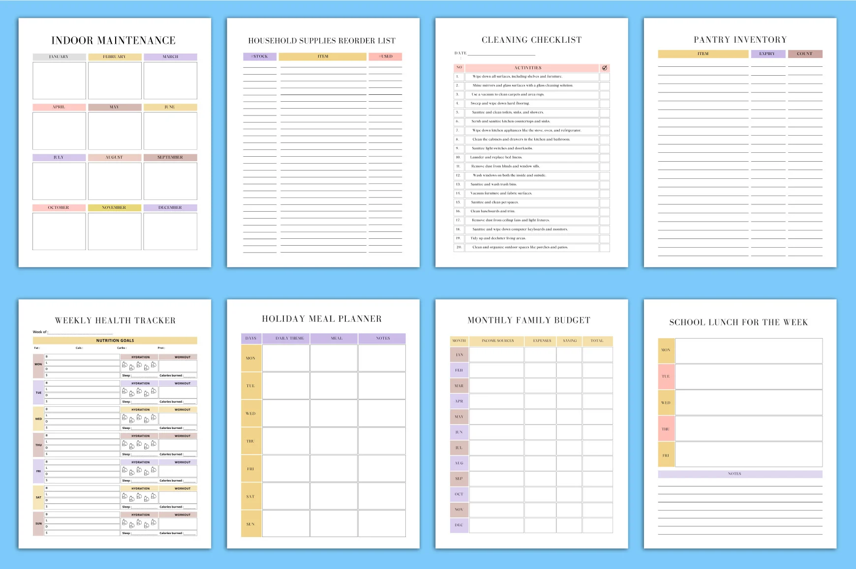 House Management Planner - Image 4