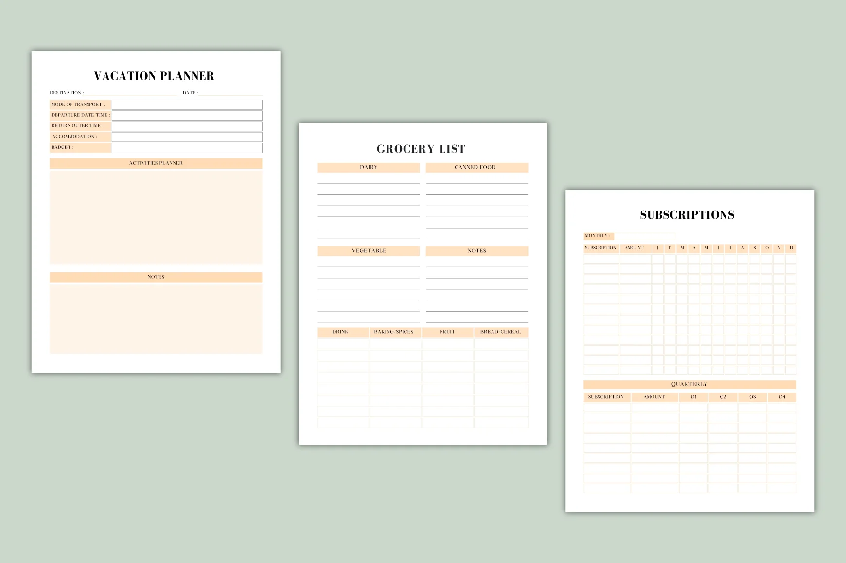 Household Binder Planner - Image 3