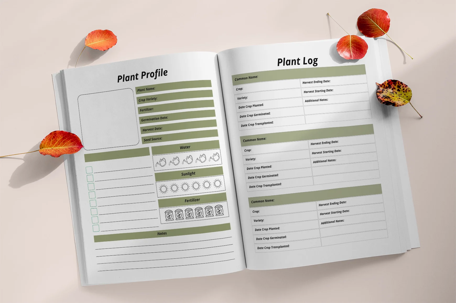 Houseplant Care Garden Journal - Image 3