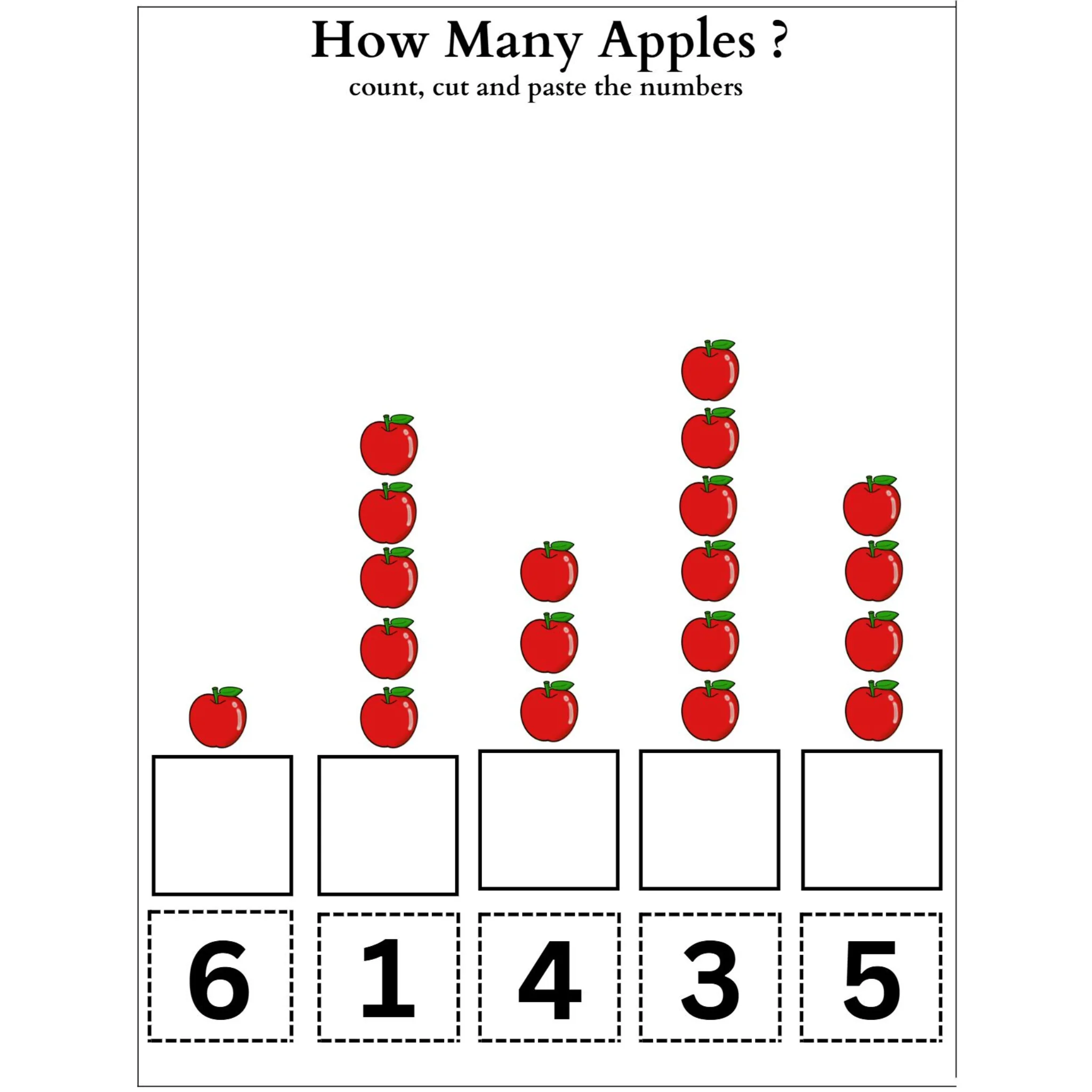 How Many Object Counting Worksheets - Image 3
