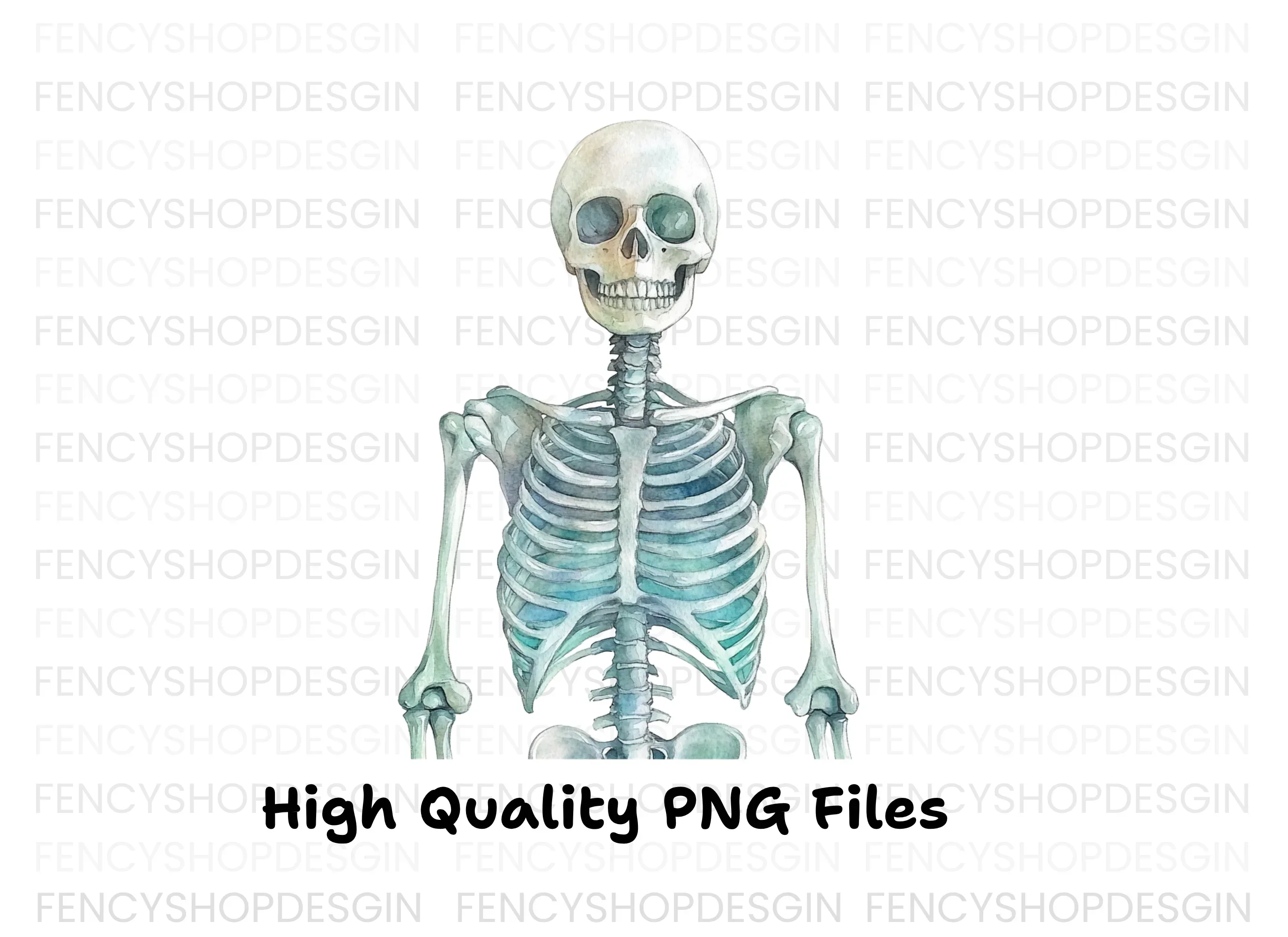 Human Skeleton Clipart Bundle - Image 2