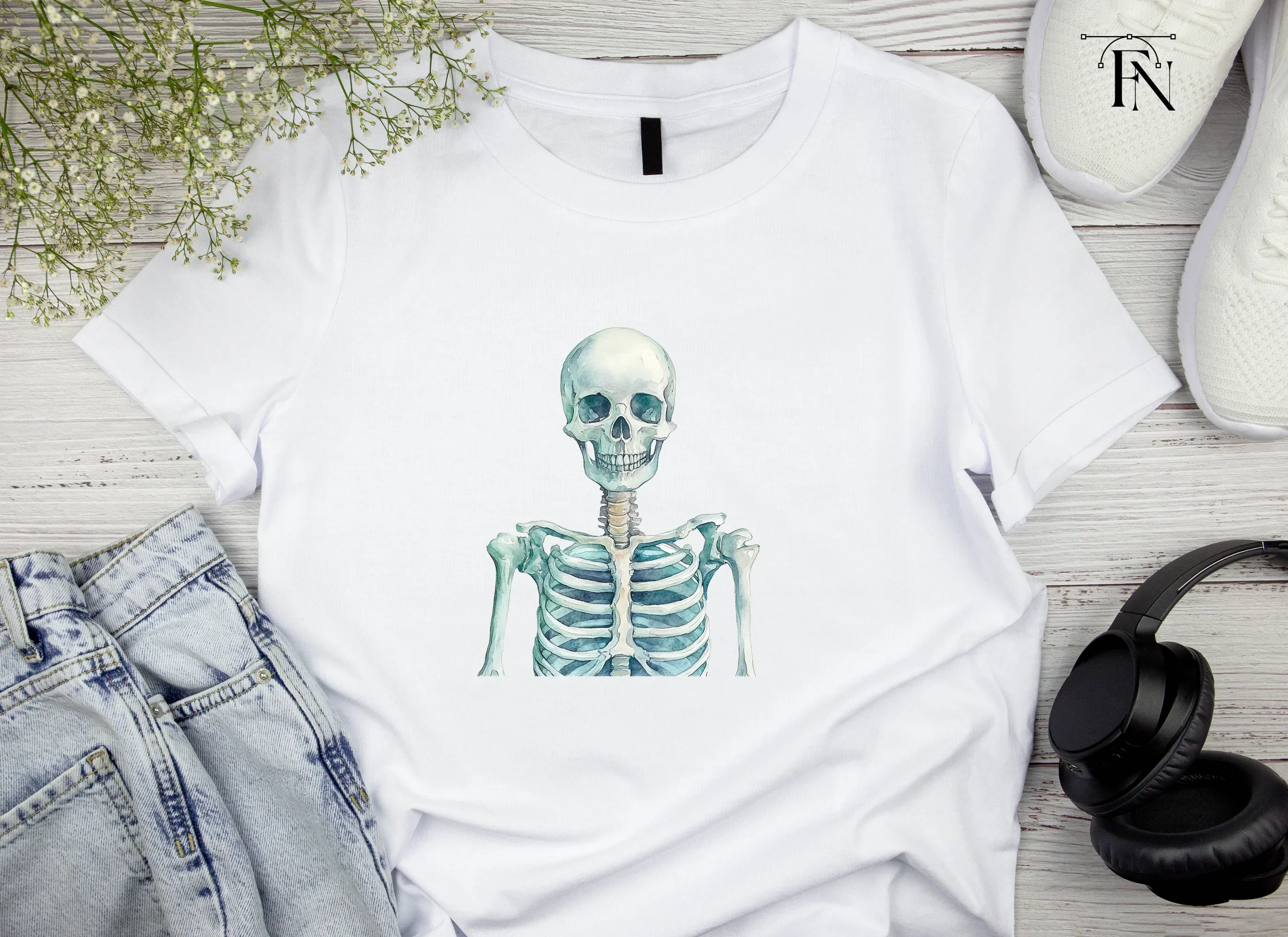 Human Skeleton Clipart Bundle - Image 3