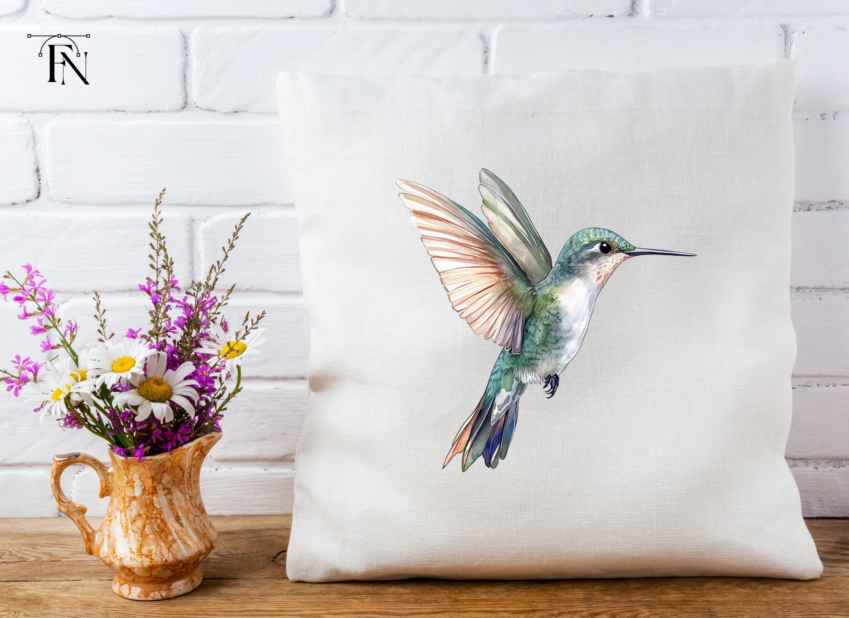 Hummingbird Clipart Bundle - Image 5