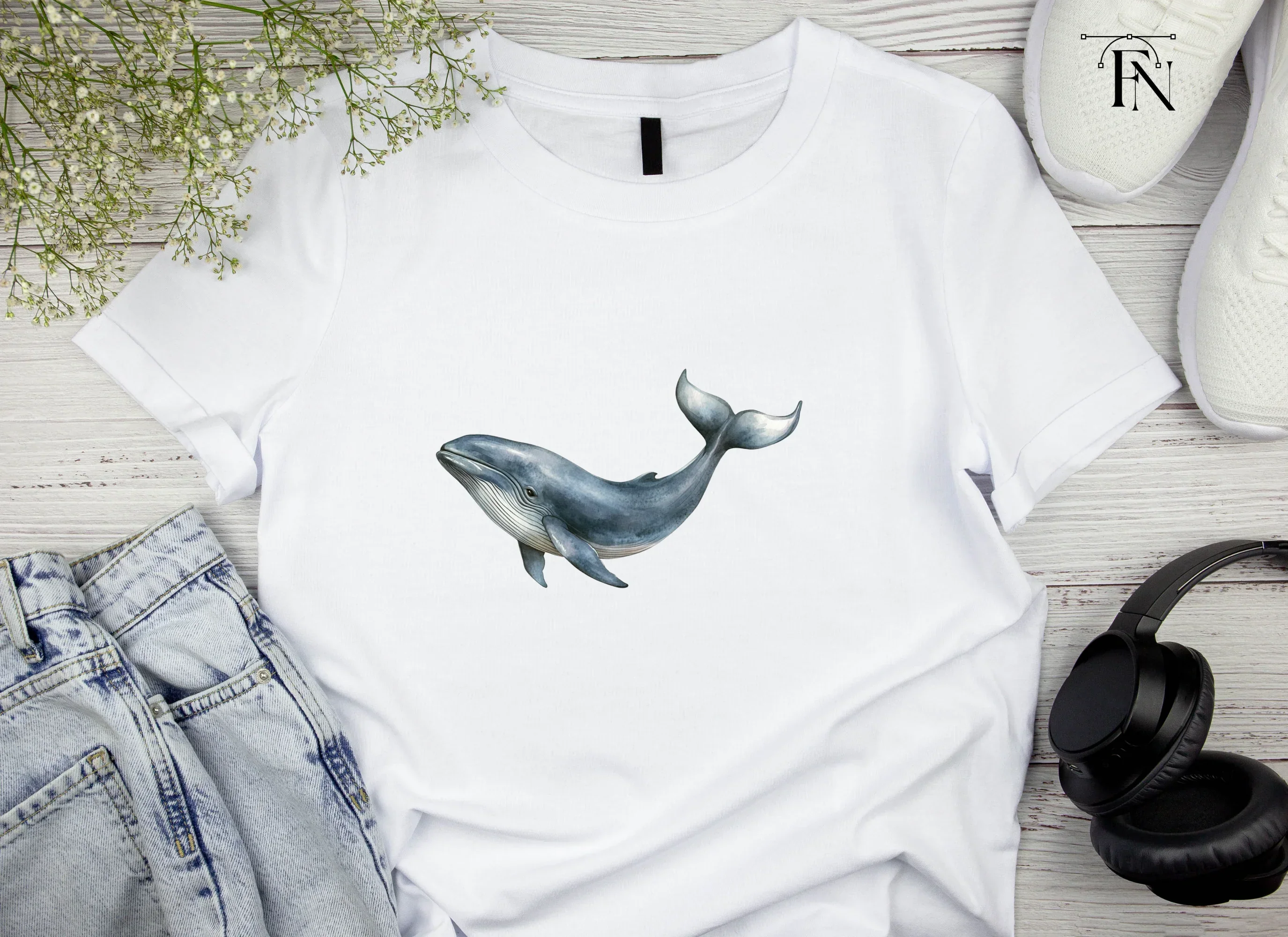 Humpback Whale Clipart Bundle - Image 4