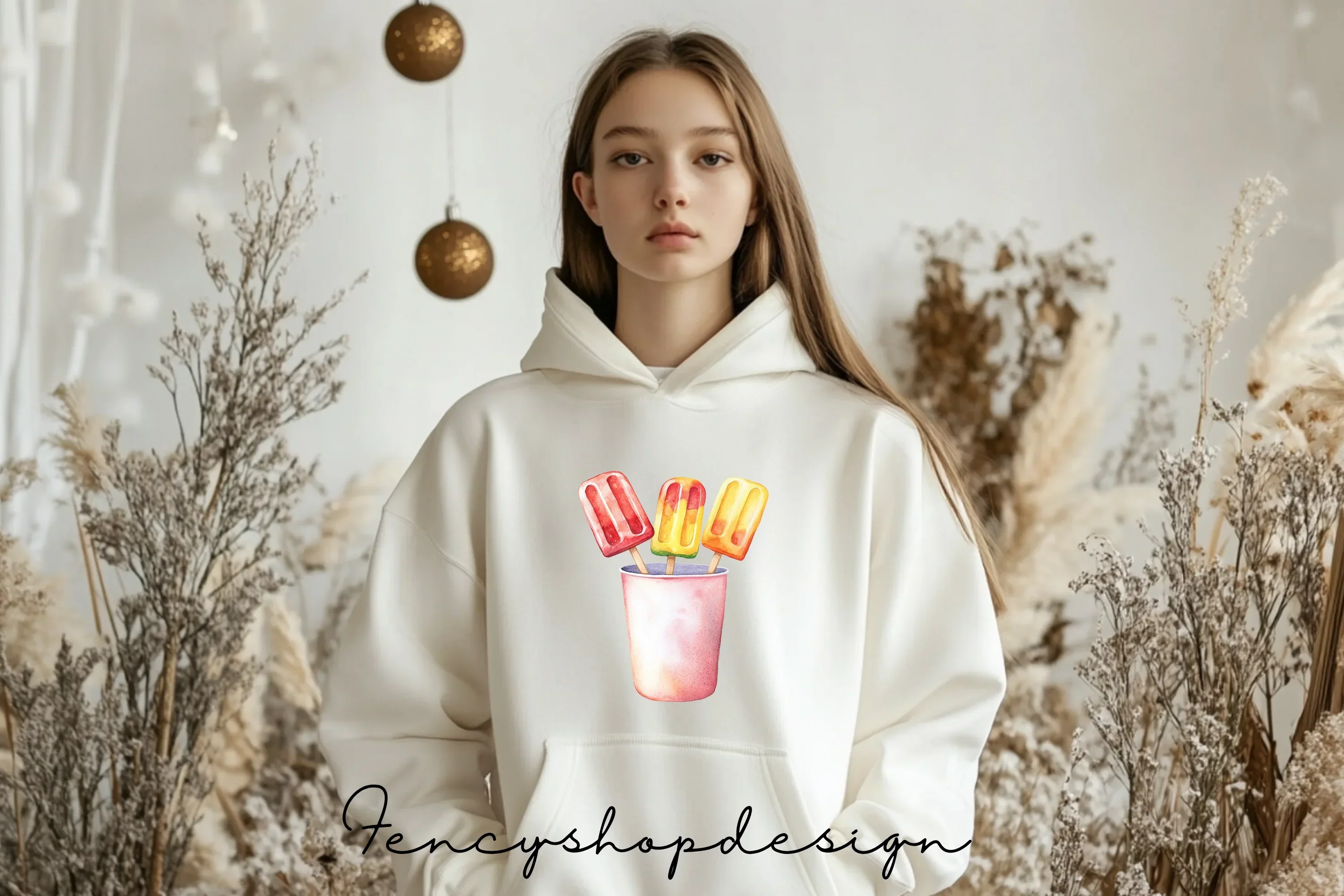 Ice Cream Milkshake Clipart Bundle - Image 6