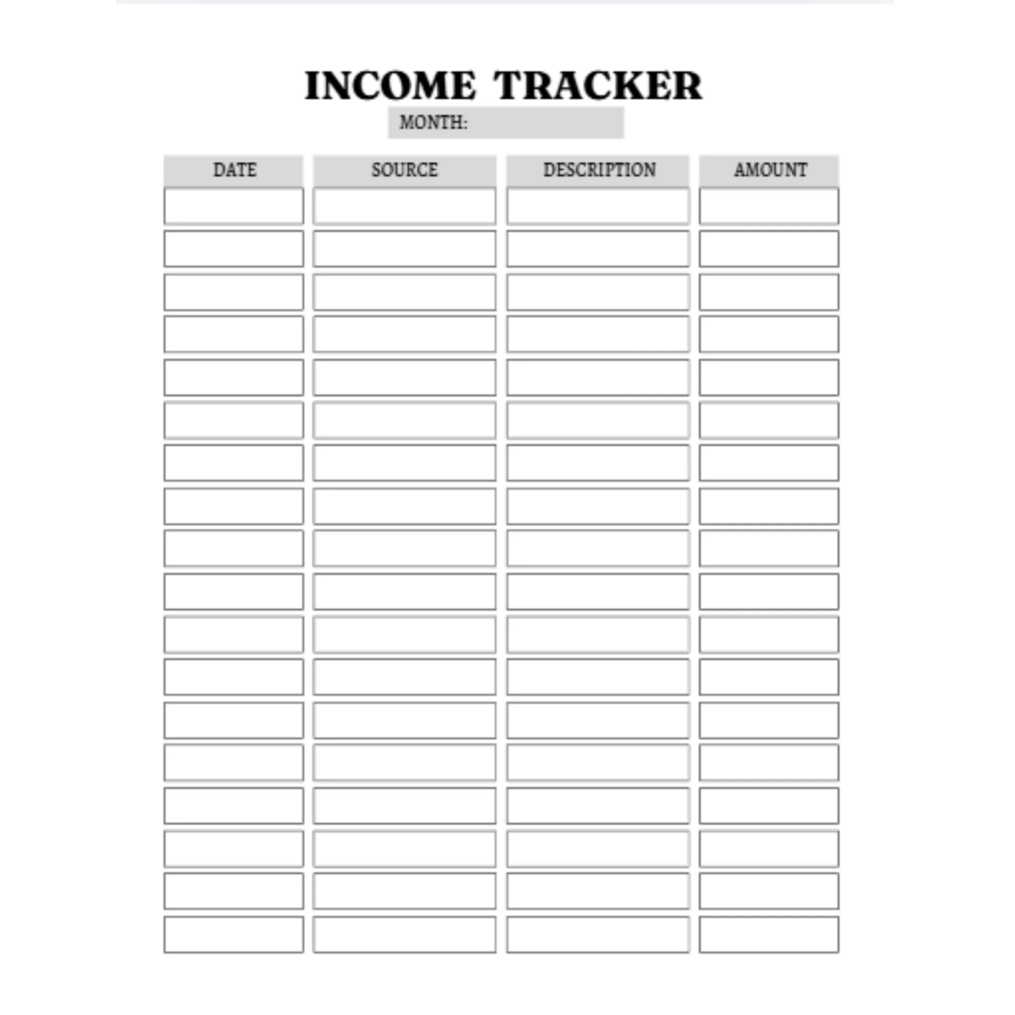 Income Tracker Bundle - Image 2