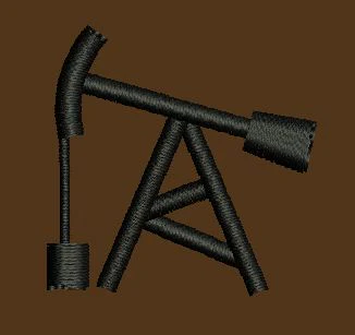Industrial Extraction Apparatus Embroidery Design
