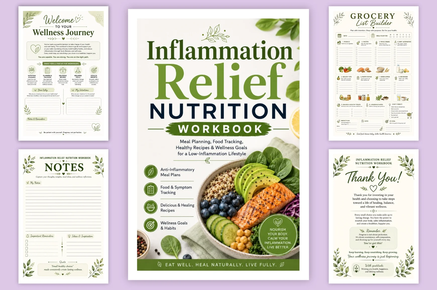 Inflammation Relief Nutrition Workbook - Image 6