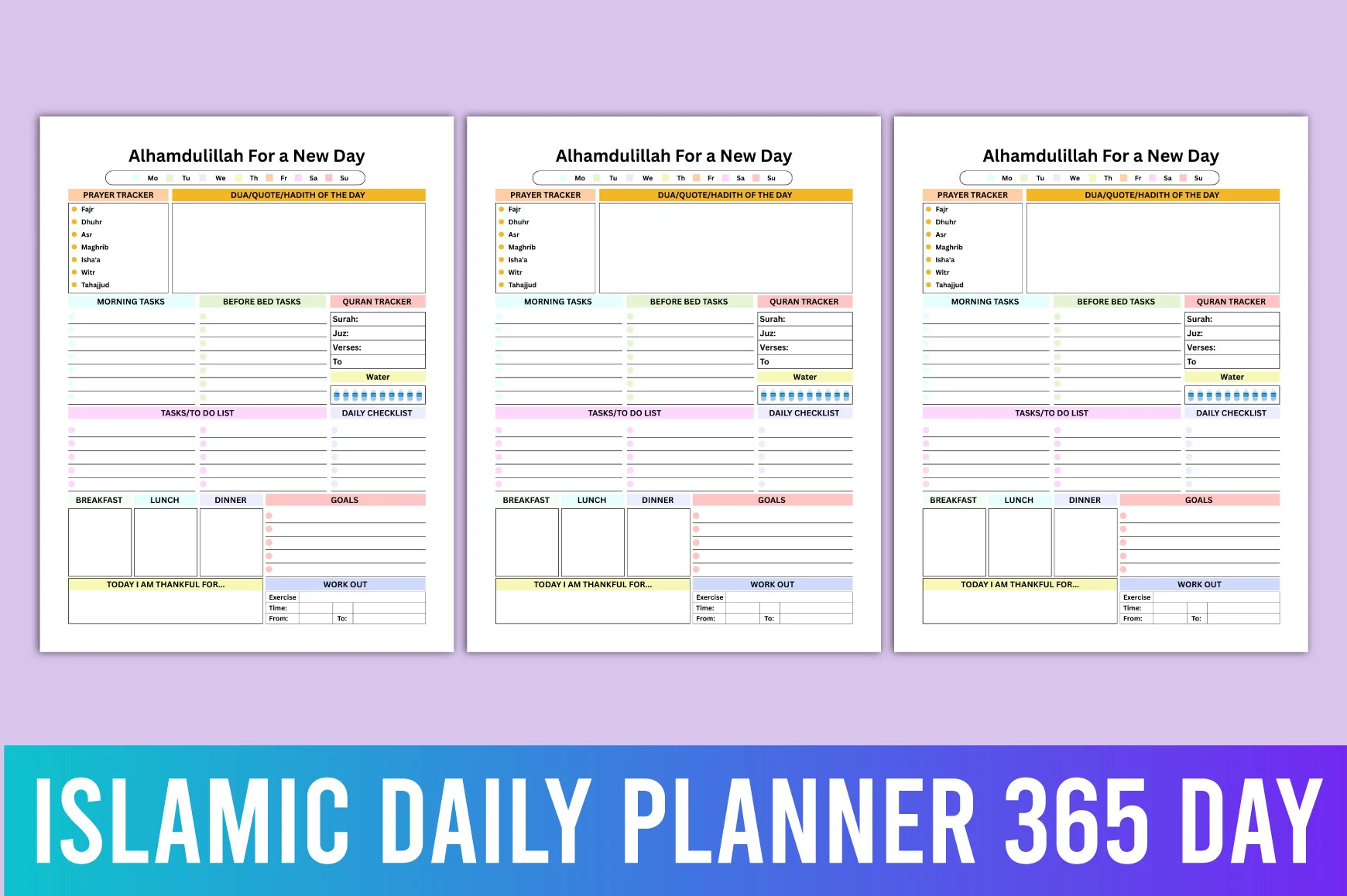 Islamic Daily 365-Day Planner - Image 3