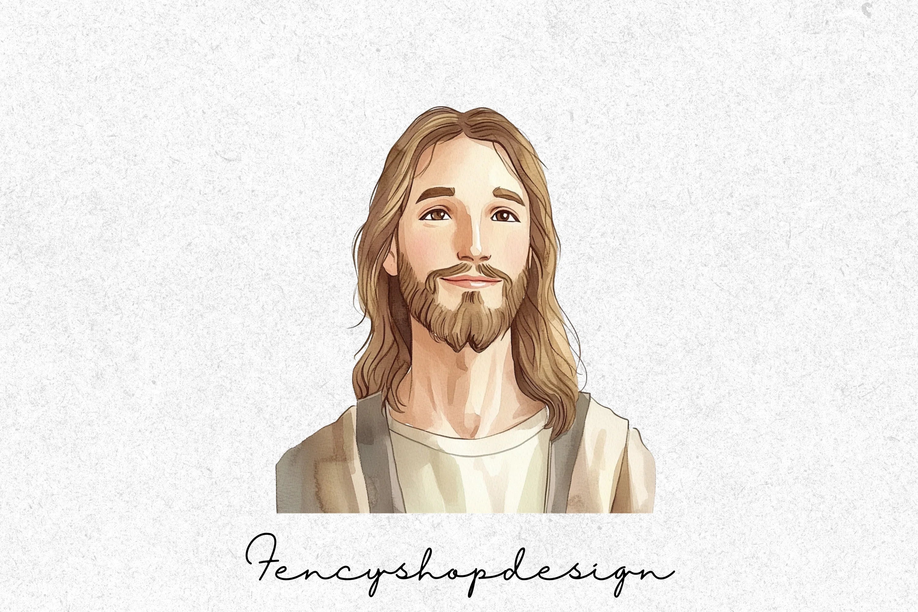Jesus Christ Religious Clipart Bundle - Image 3