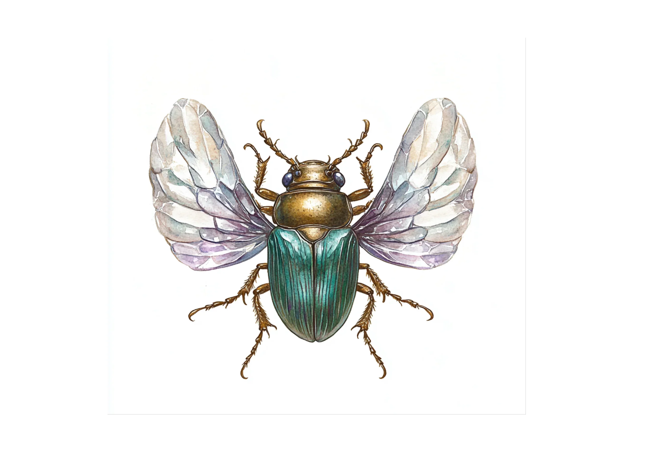 Jeweled Beetles Clipart Bundle - Image 3