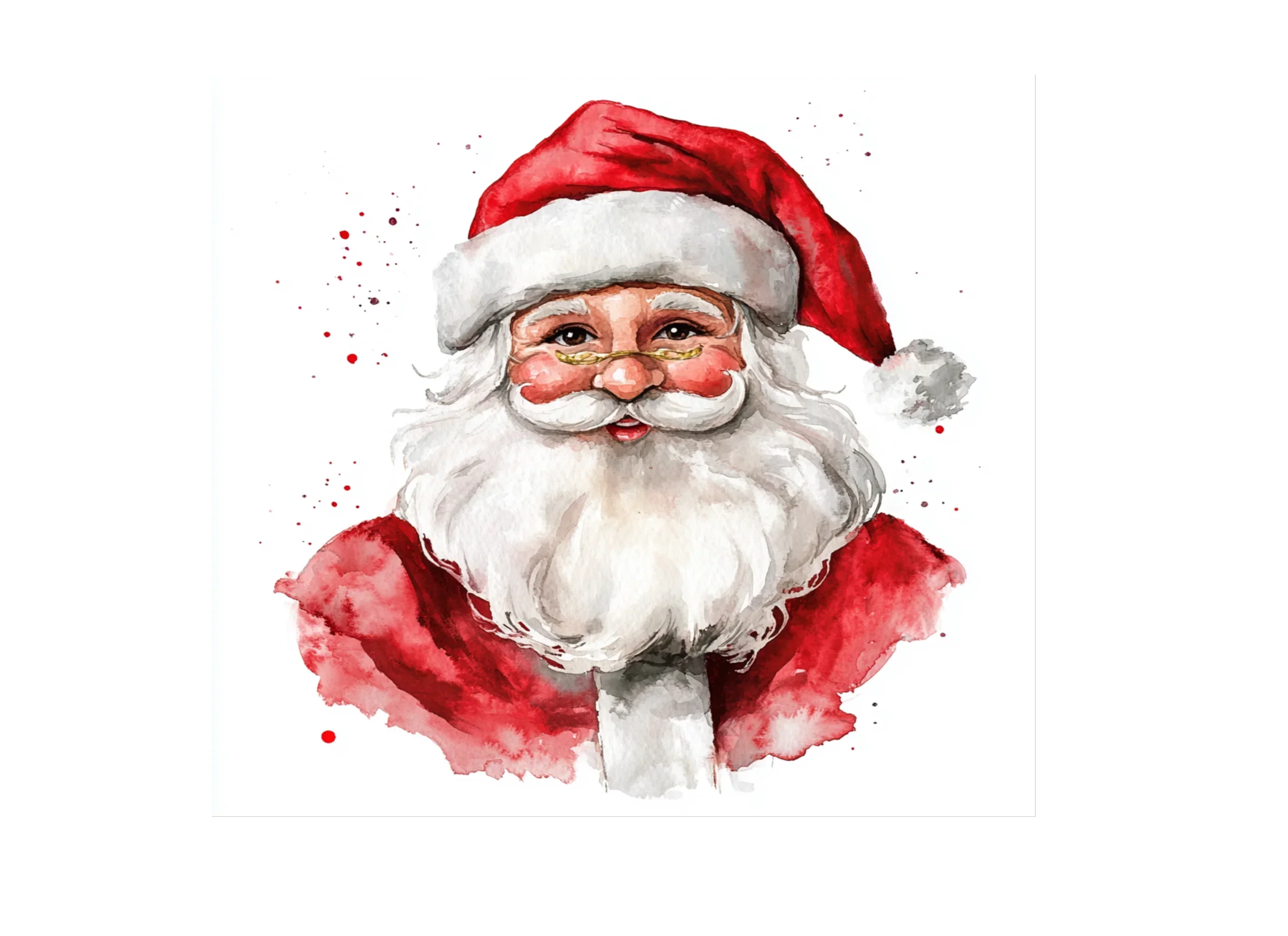 Jolly Santa Claus Illustrations Clipart Bundle - Image 2