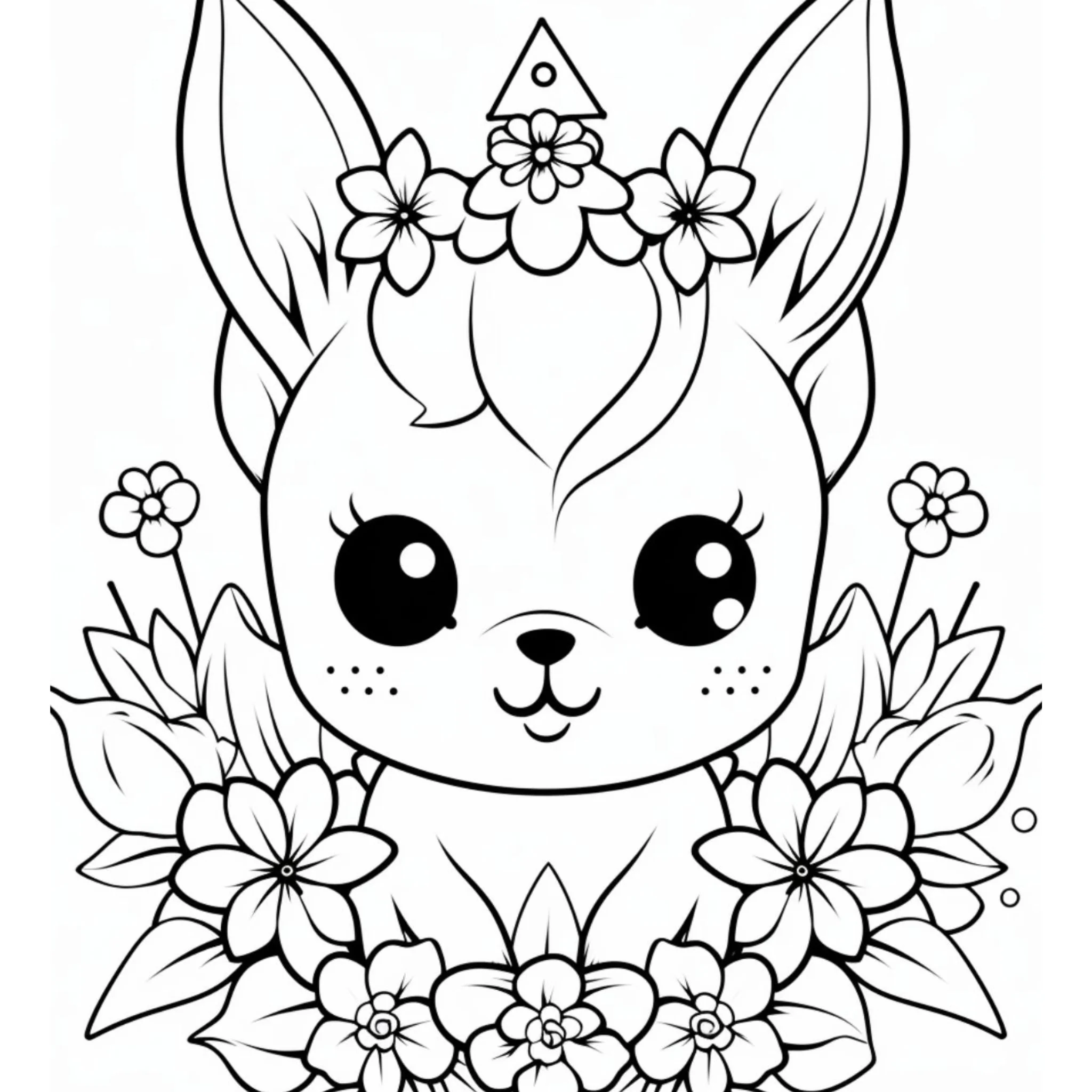Kawaii Coloring Pages for Kids - Image 3