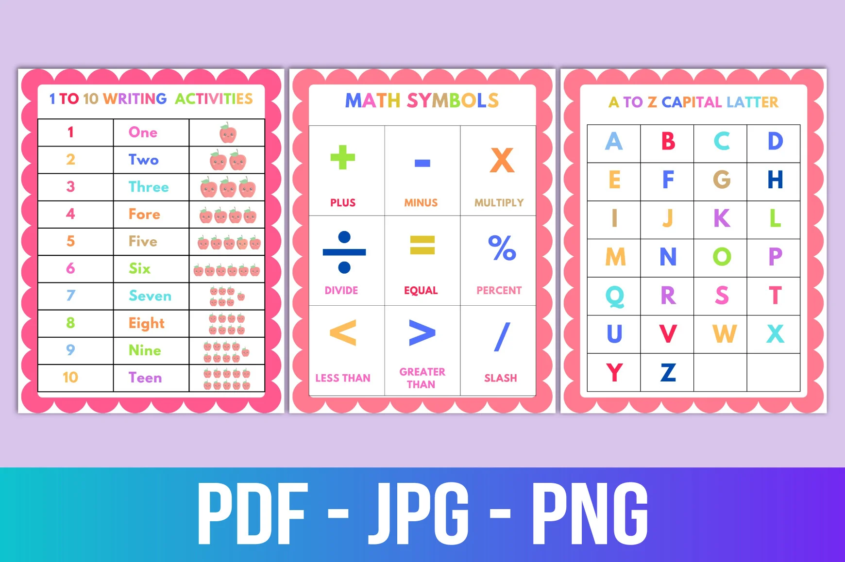Kids Basic Education Planner - Image 3