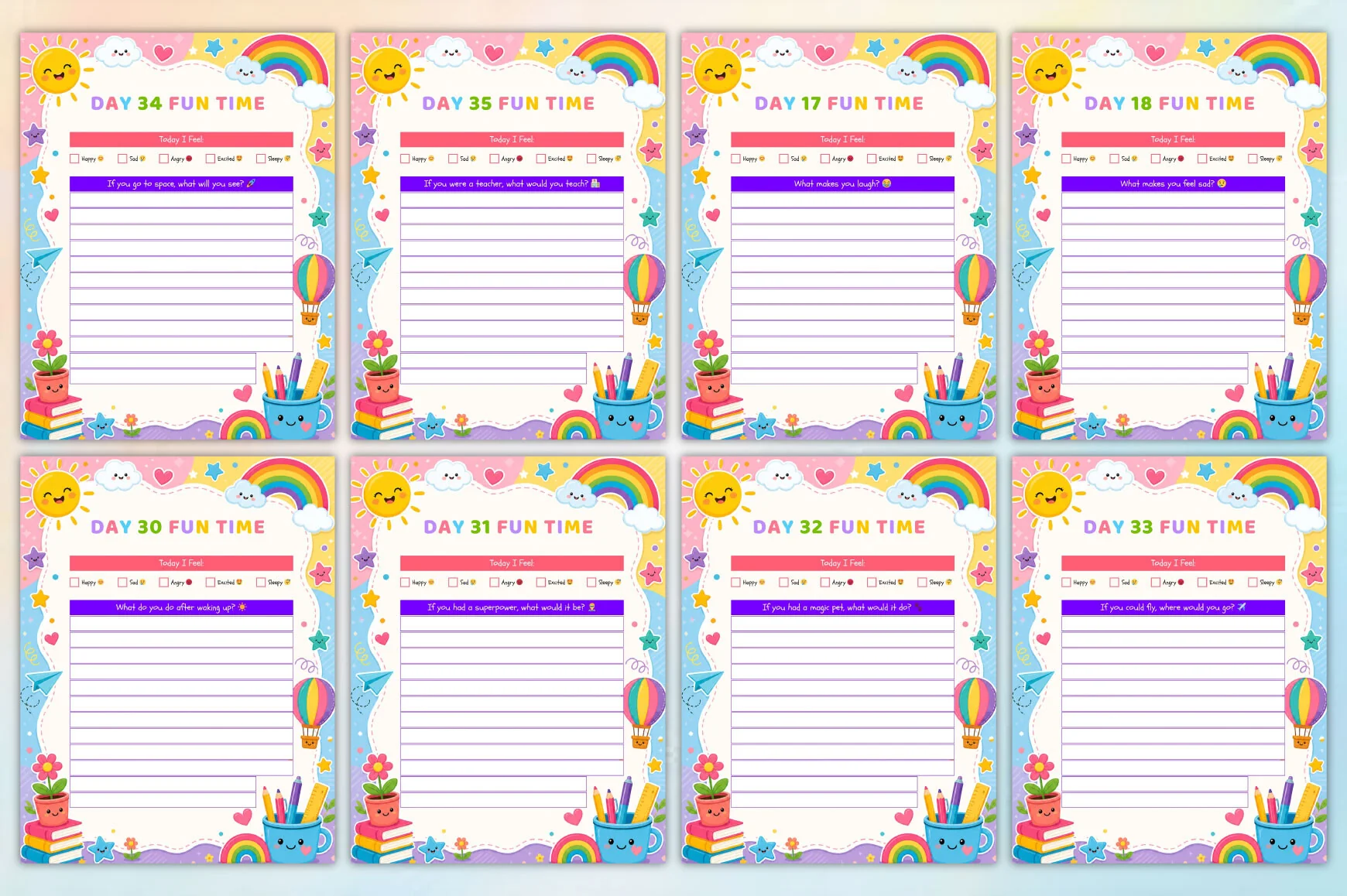 Kids Daily Fun Planner - Image 3