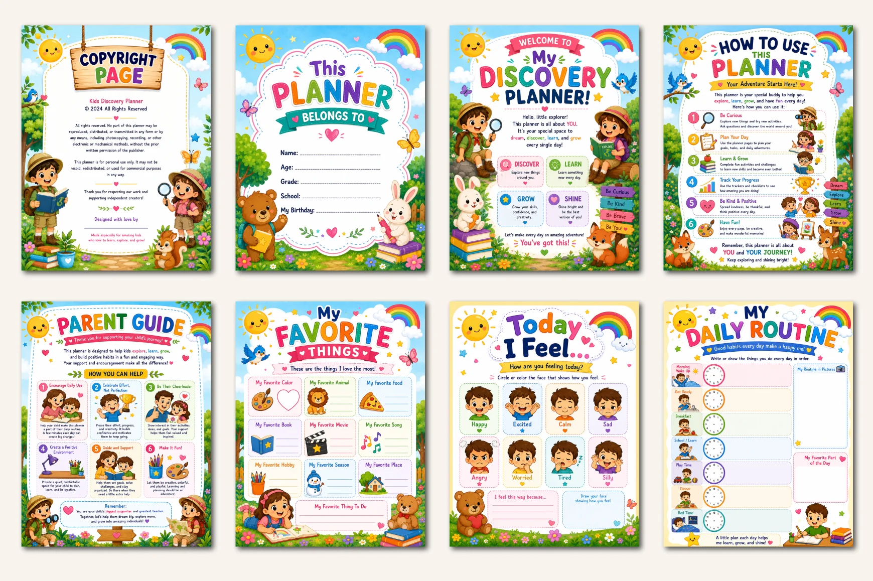 Kids Discovery Planner - Image 2