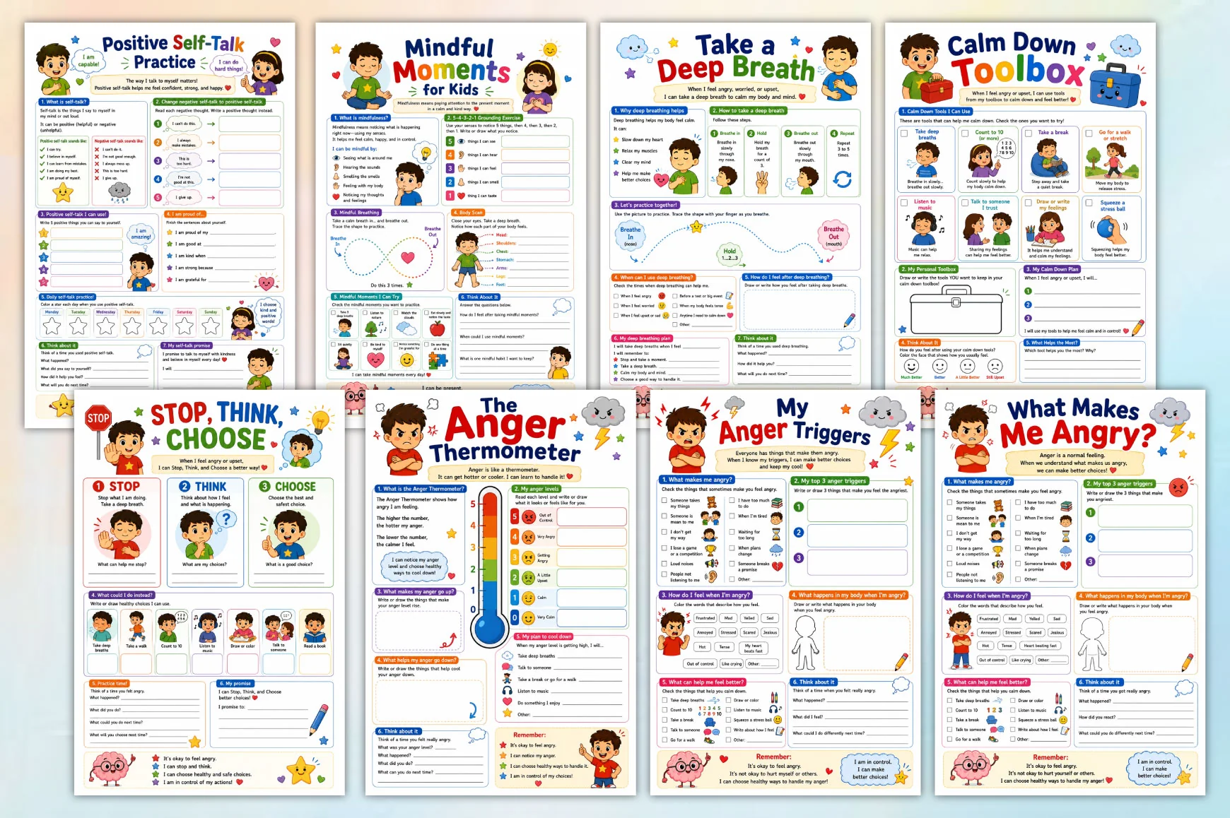Kids Emotional Balance Workbook - Image 2