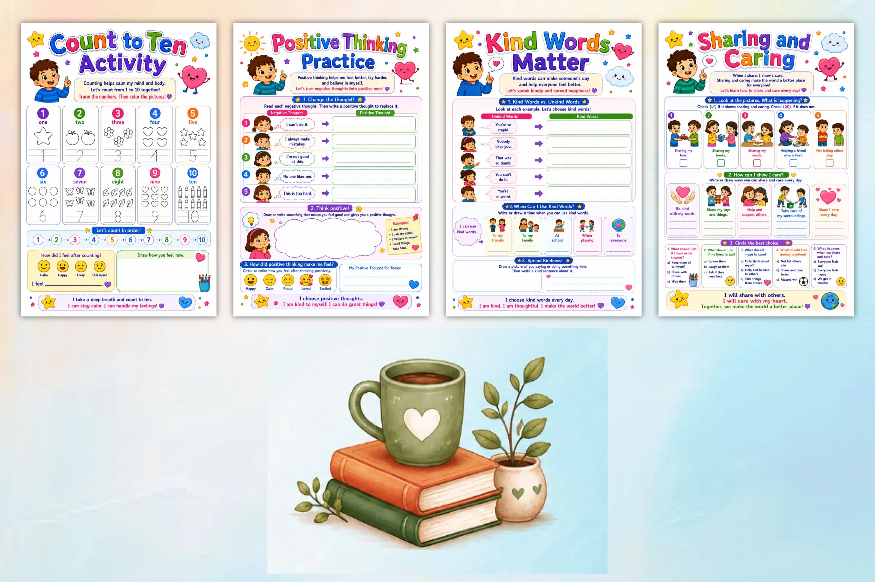 Kids Emotional Learning Workbook - Image 4
