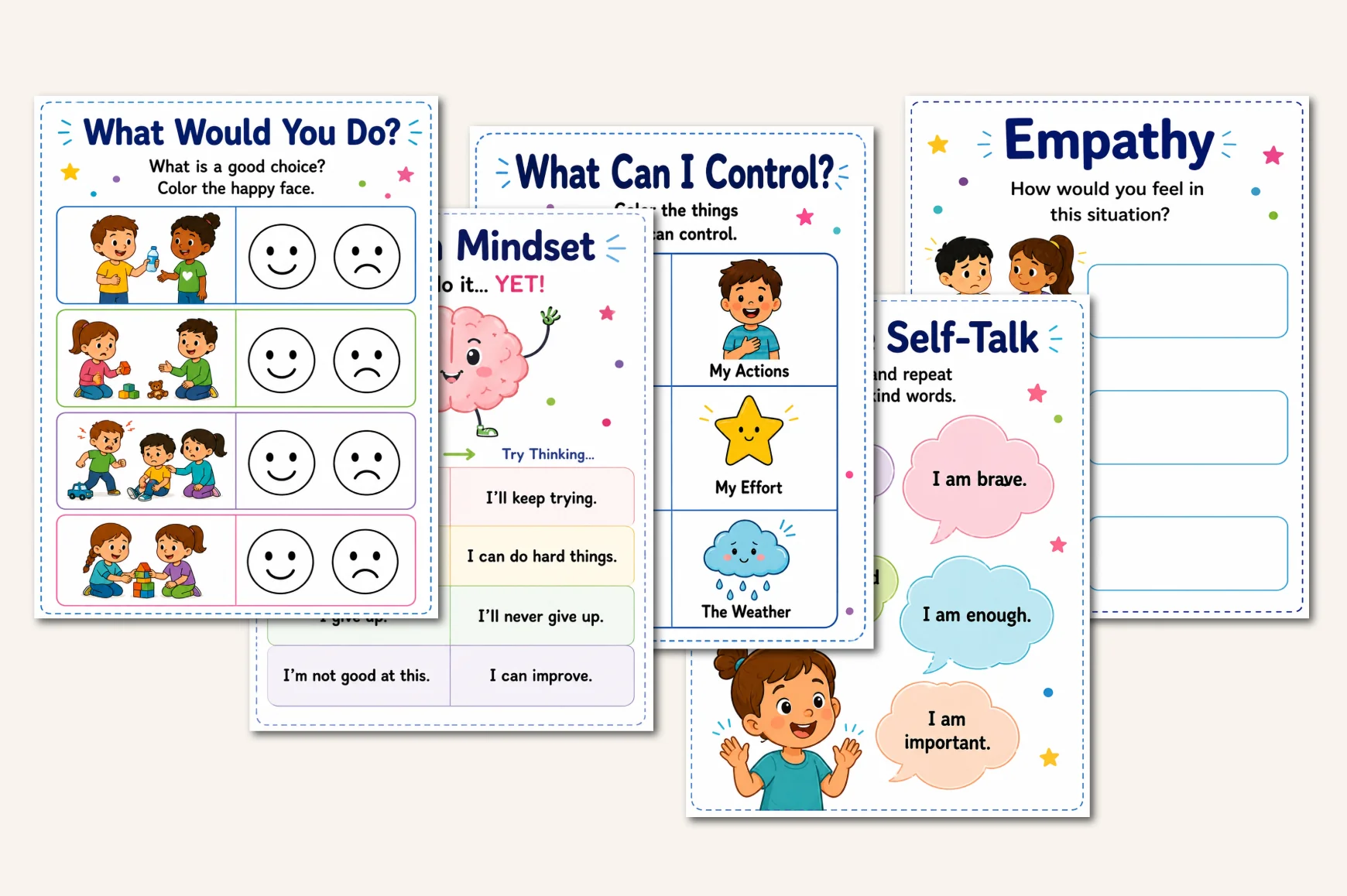 Kids Emotional Regulation Workbook - Image 3