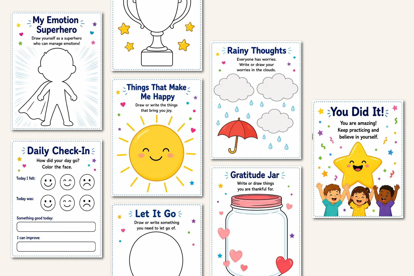 Kids Emotional Regulation Workbook - Image 4