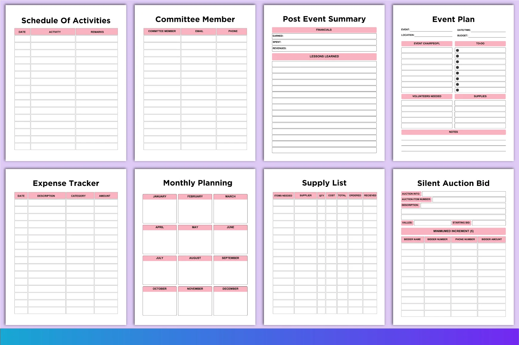 Kids Fundraising Planner - Image 3