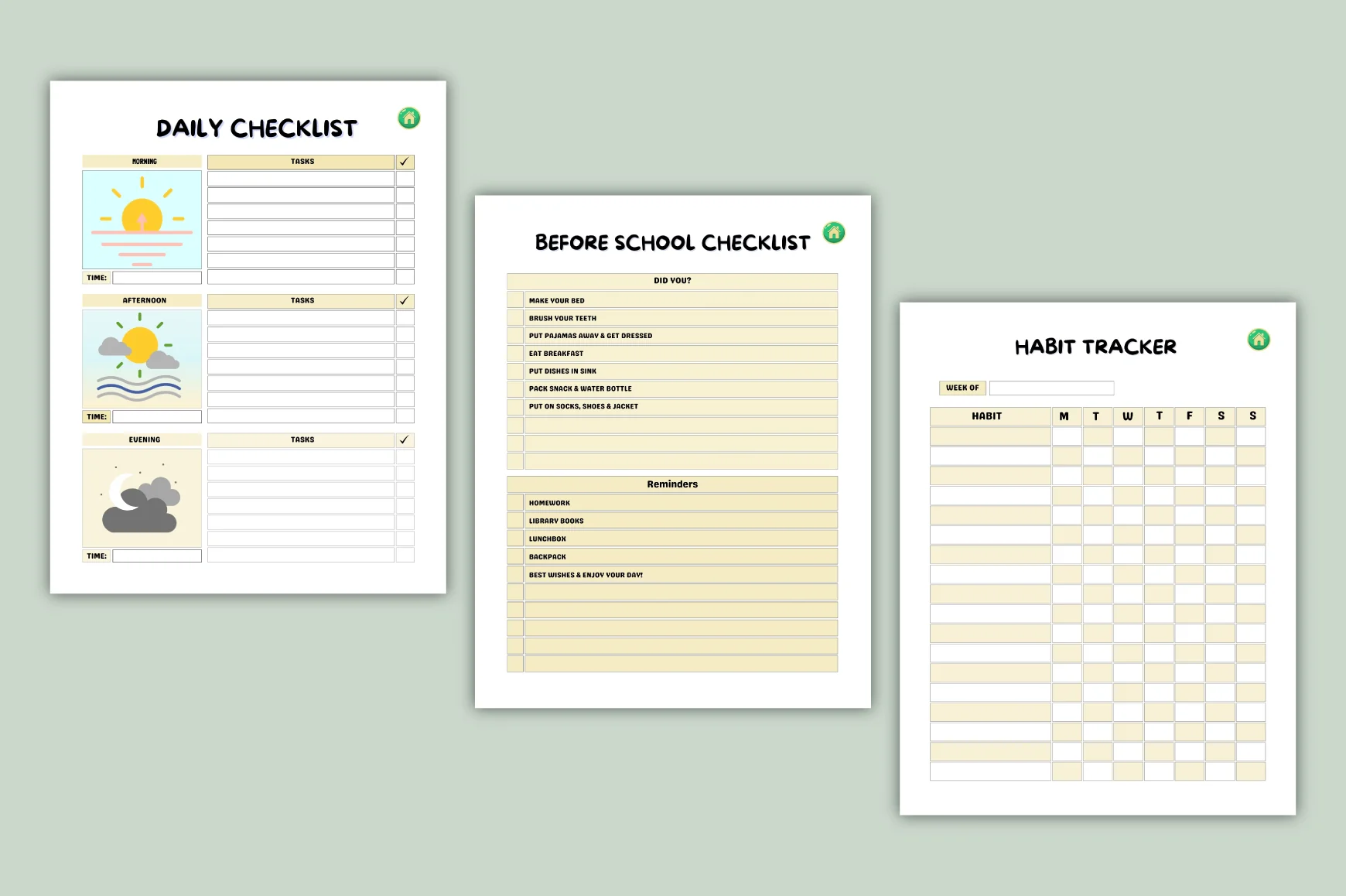 Kids Goal Reward Charts Planner - Image 3
