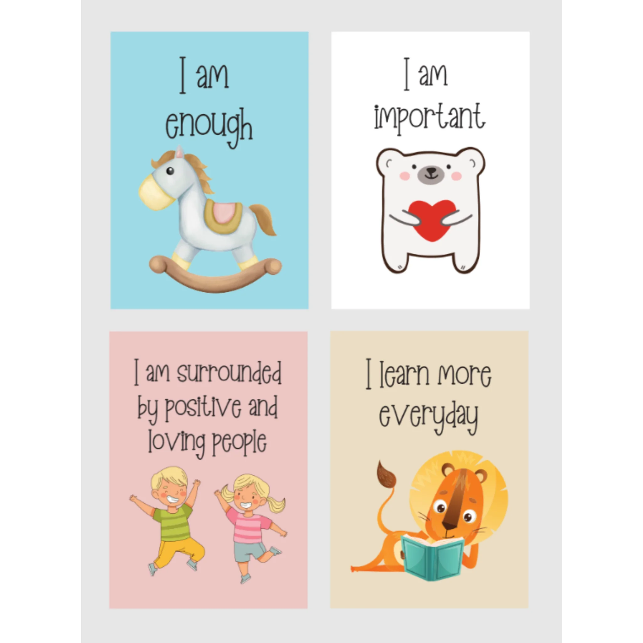 Kids Positive Affirmation Cards - Image 2
