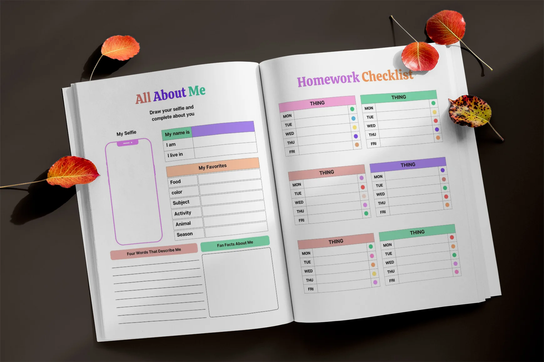 Kids School Planner - Image 3