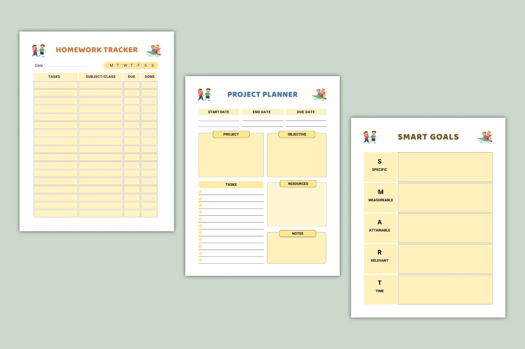 Kids Study School Planner - Image 3