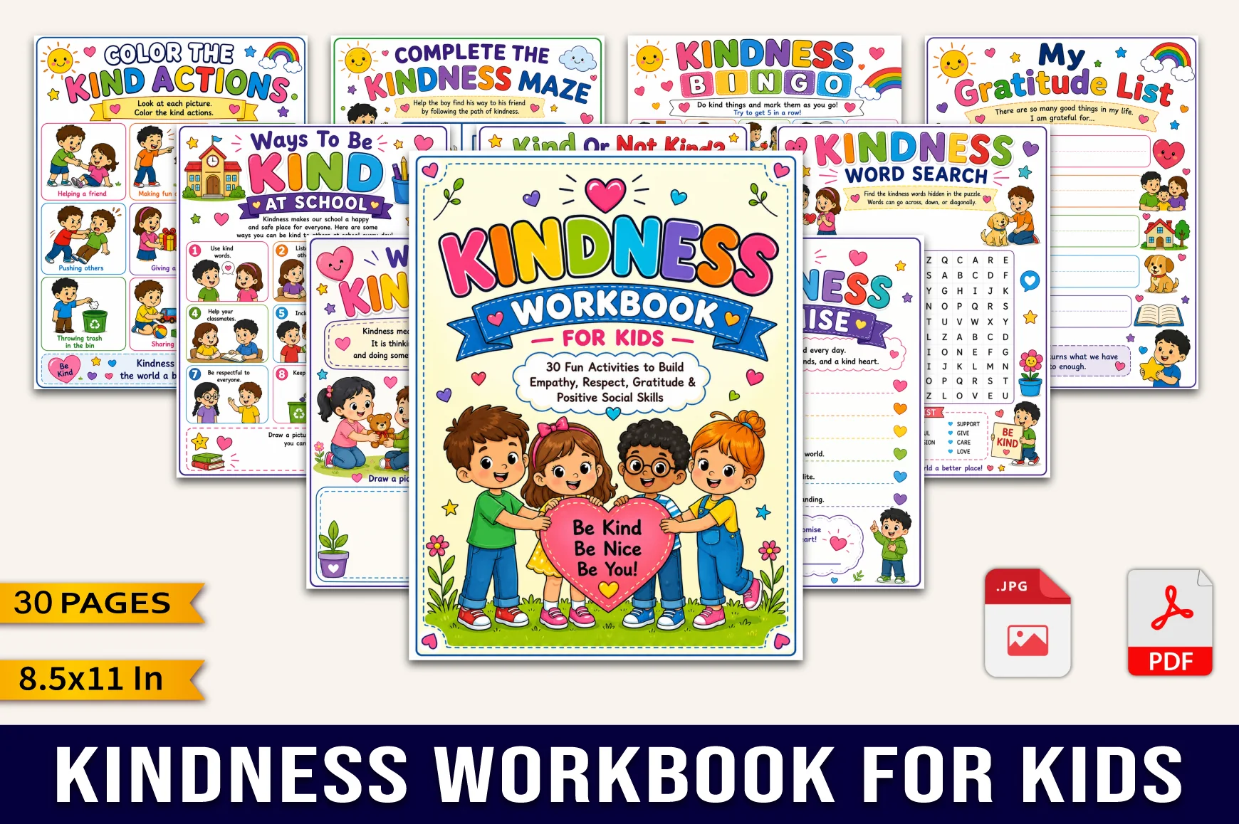 Kindness For Kids Workbook