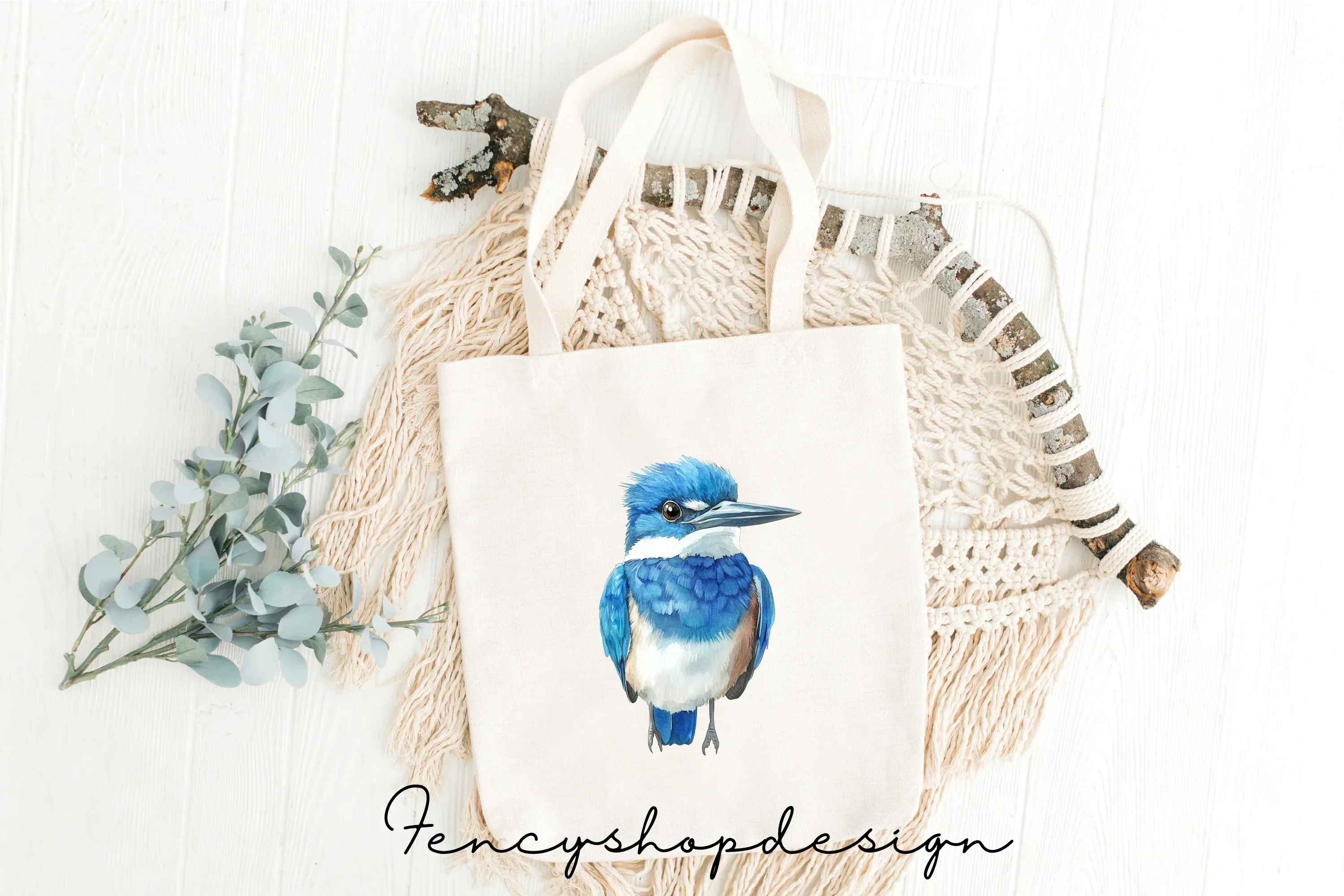 Kingfisher Birds Clipart Bundle - Image 2