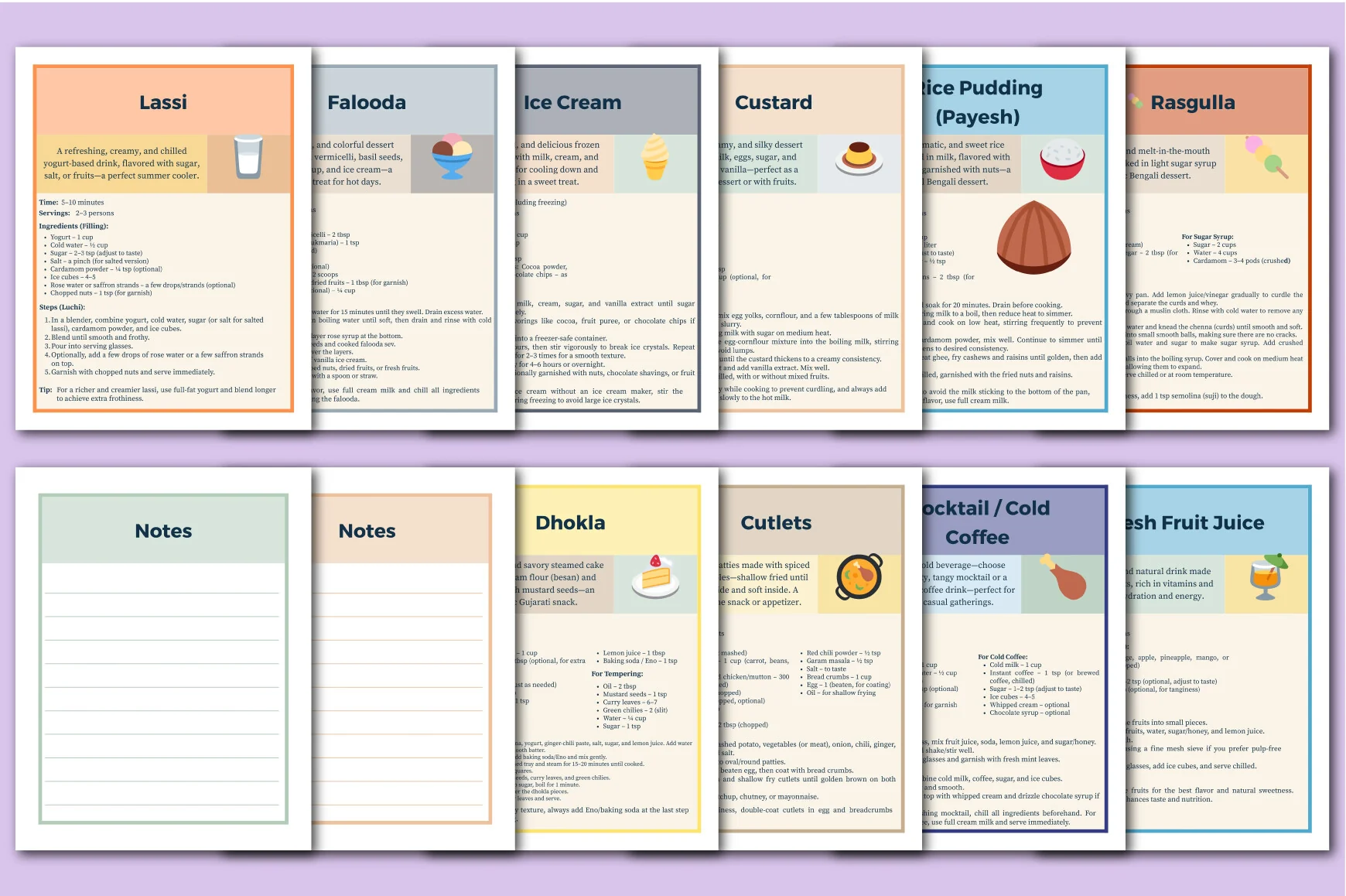 Kitchen Recipe Cards - Image 4