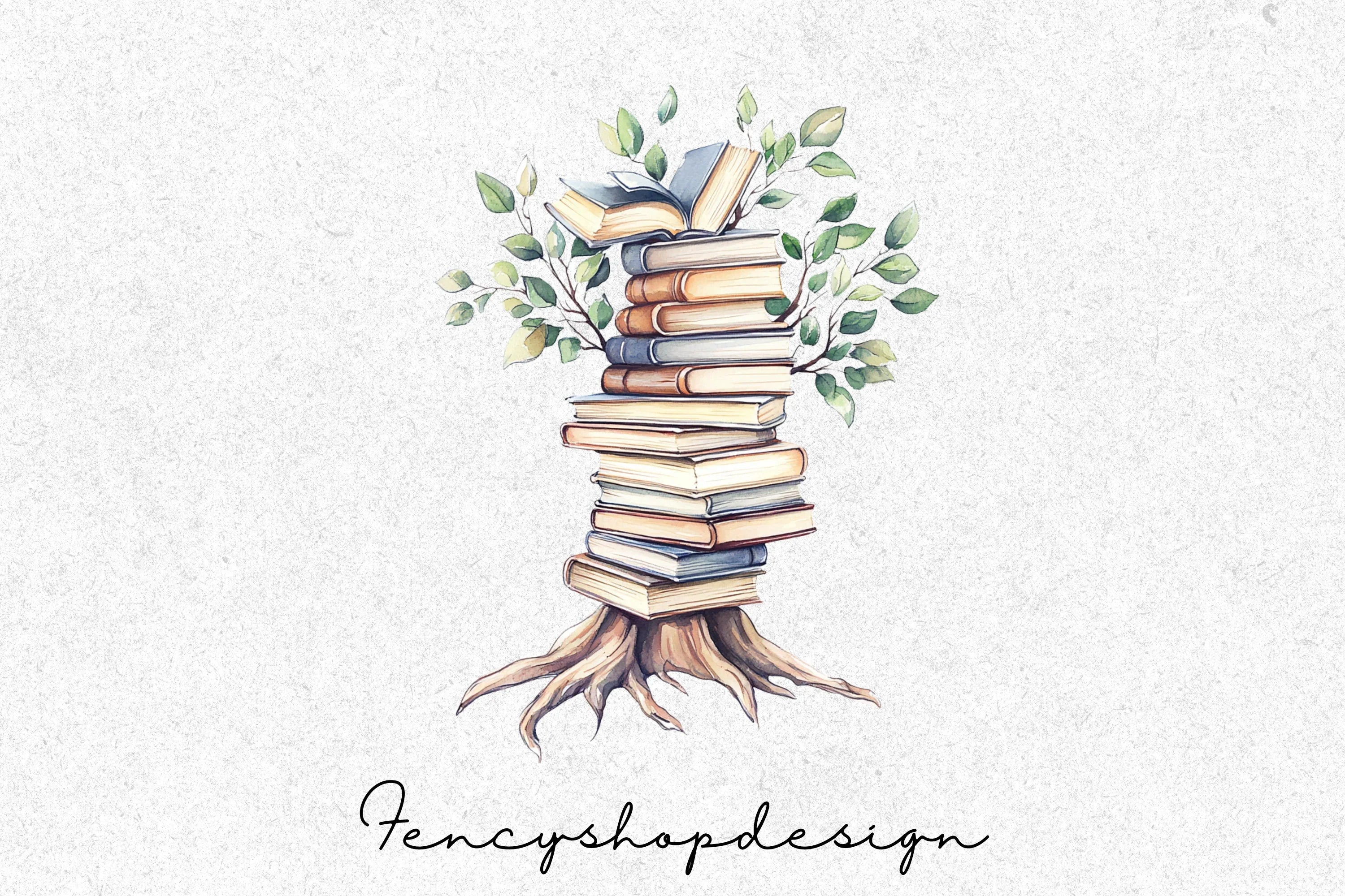 Knowledge Tree Clipart Bundle - Image 3