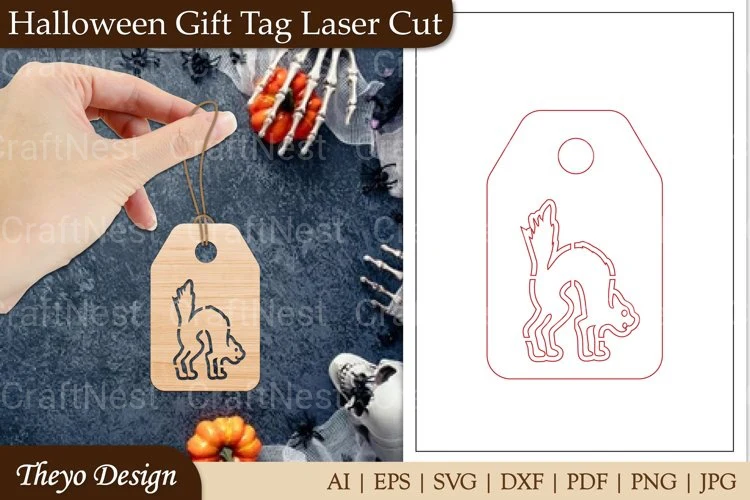 Lasercut SVG Tags