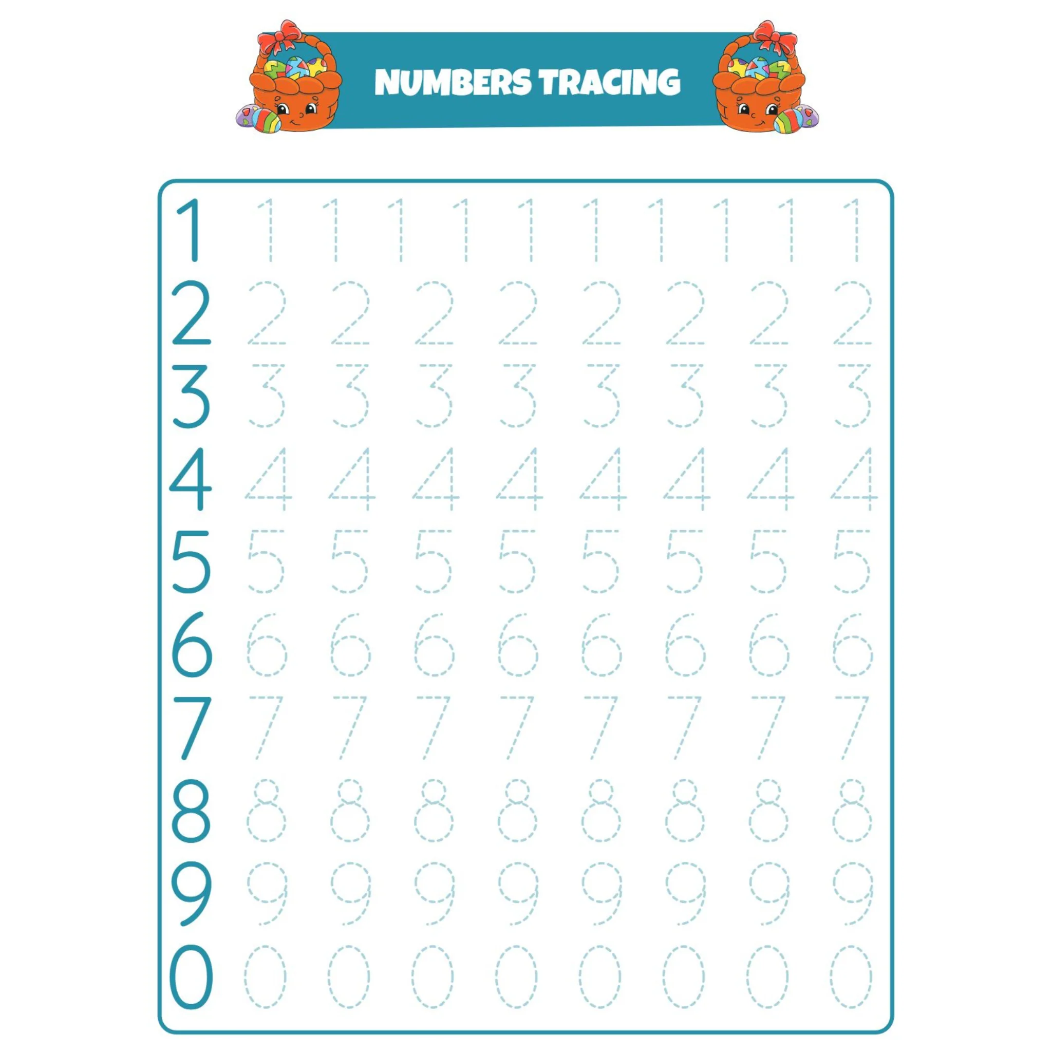 Learning Numbers Counting Activity Workbook - Image 3
