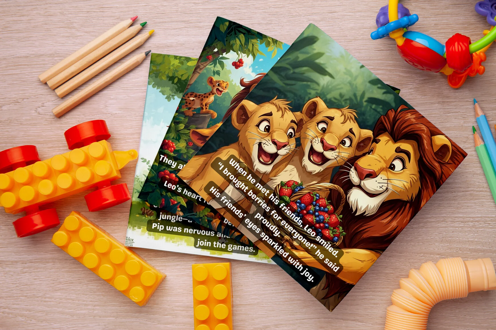 Leo the Lion Learns to Share - Image 5