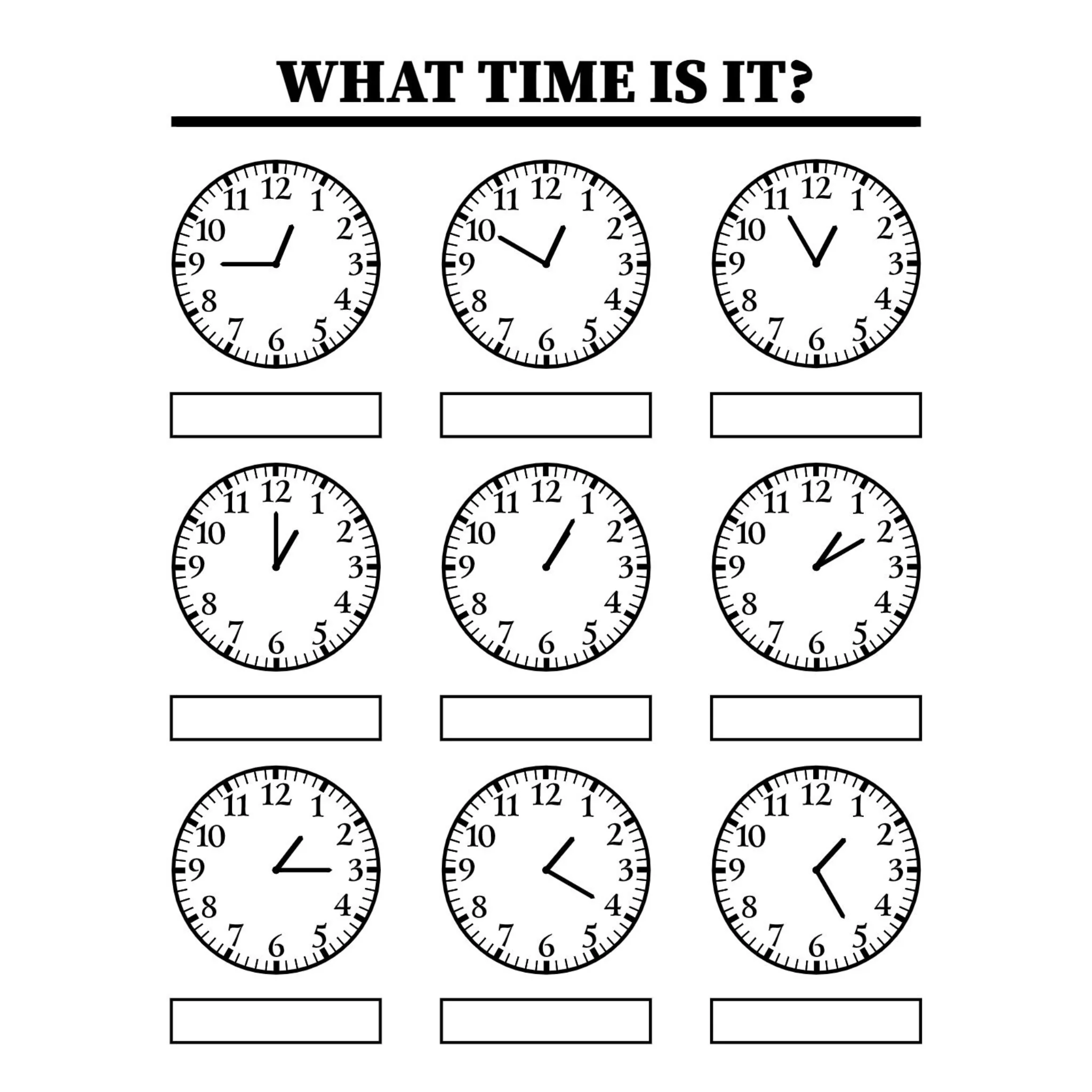 Let’s Know About Time Worksheets - Image 3