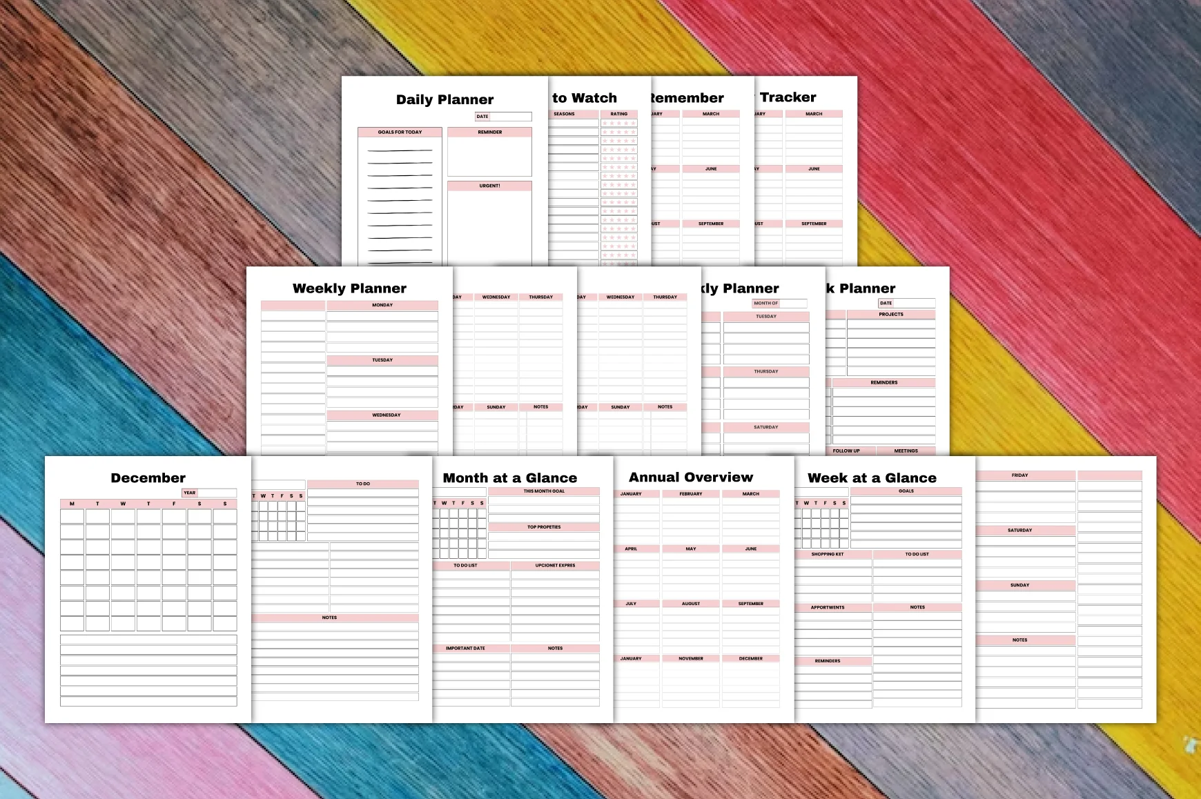 Life Planner Template - Image 3