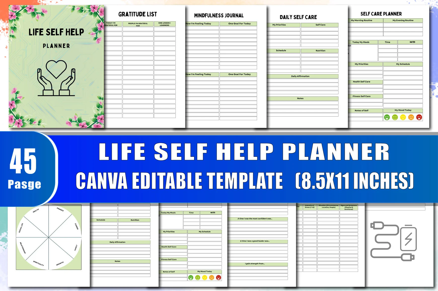 Life Self-Help Planner