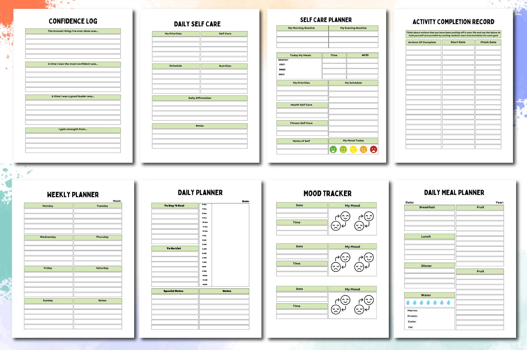Life Self-Help Planner - Image 2